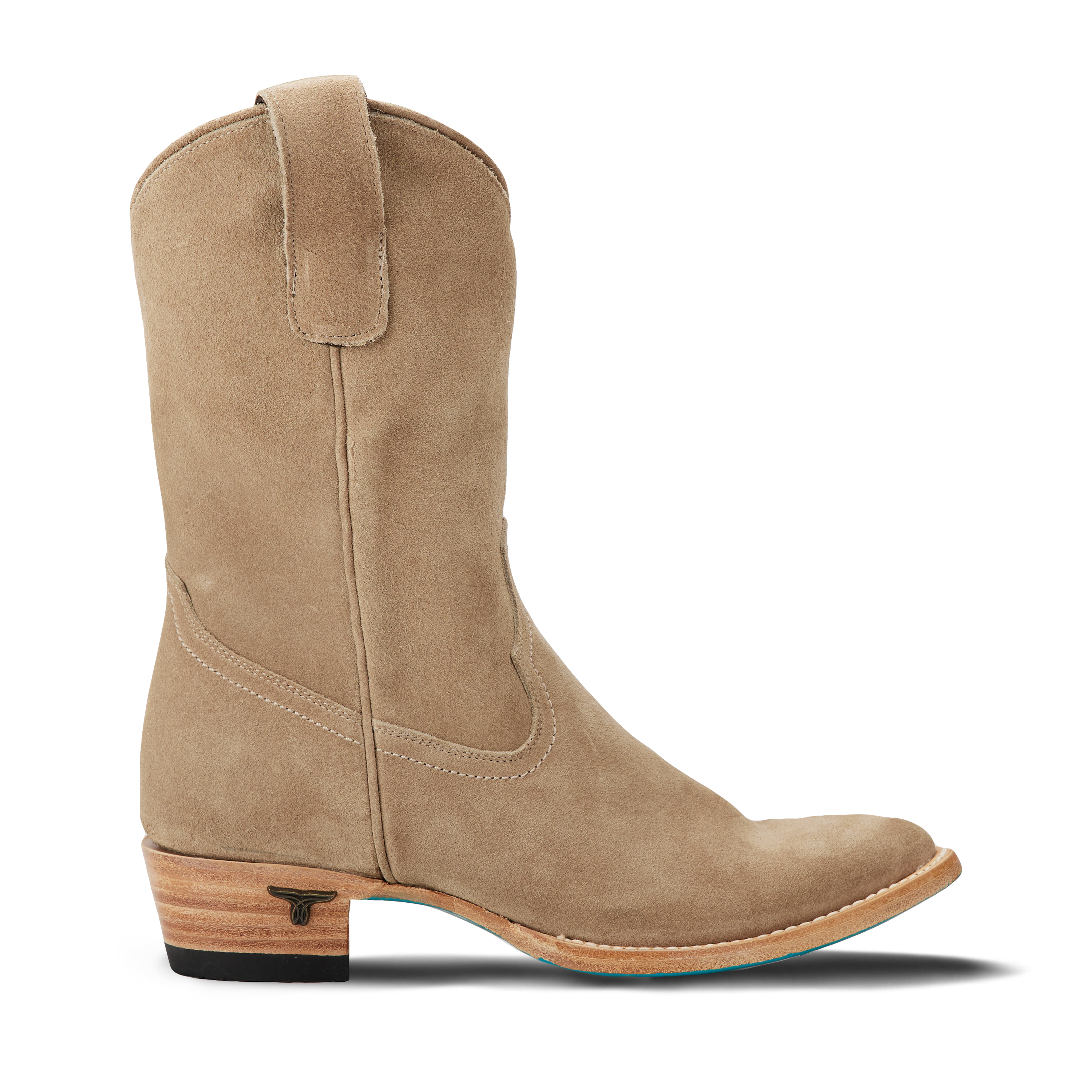 Lane Plain Jane Midi - Latte Suede