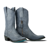 Lane Plain Jane Midi - Washed Denim