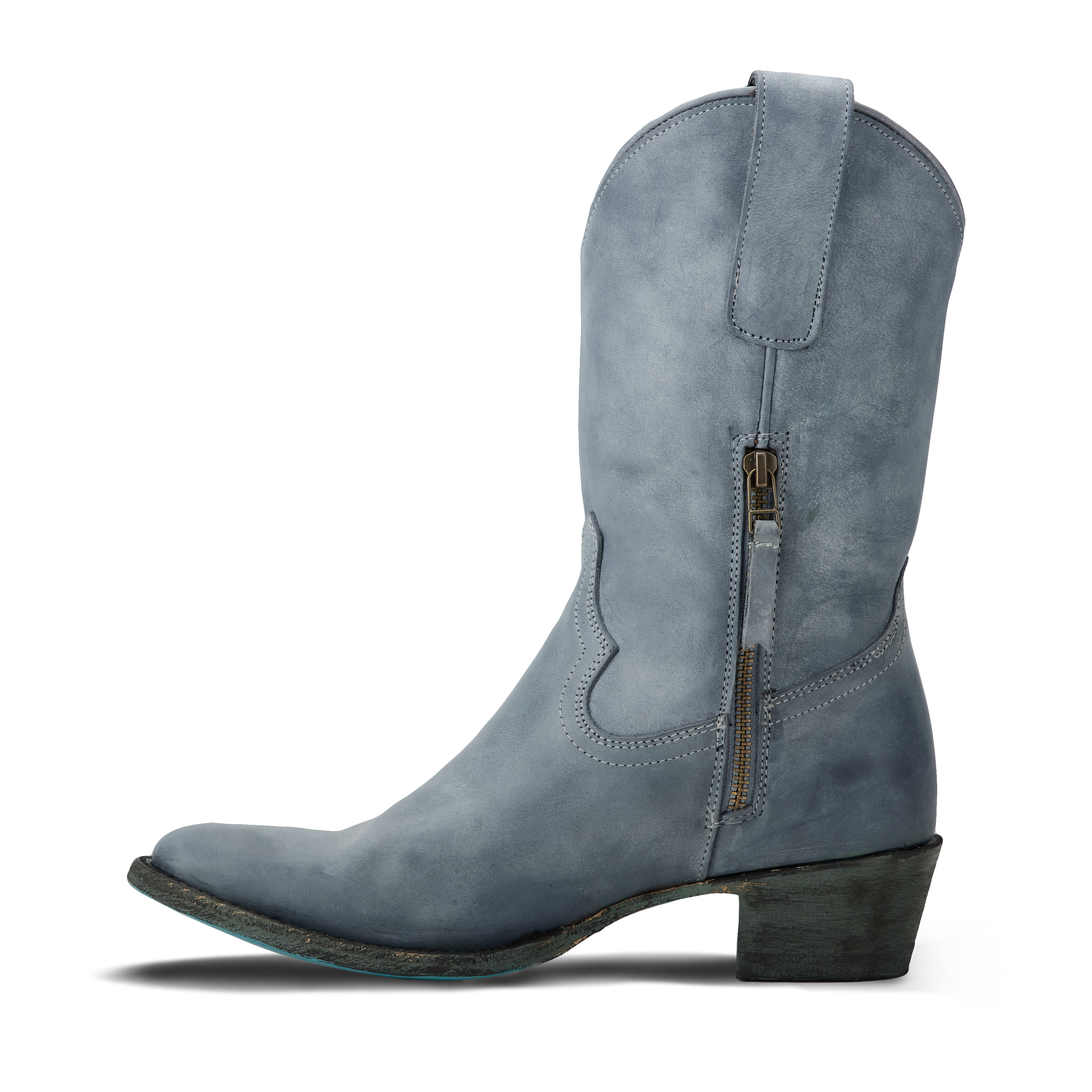 Lane Plain Jane Midi - Washed Denim