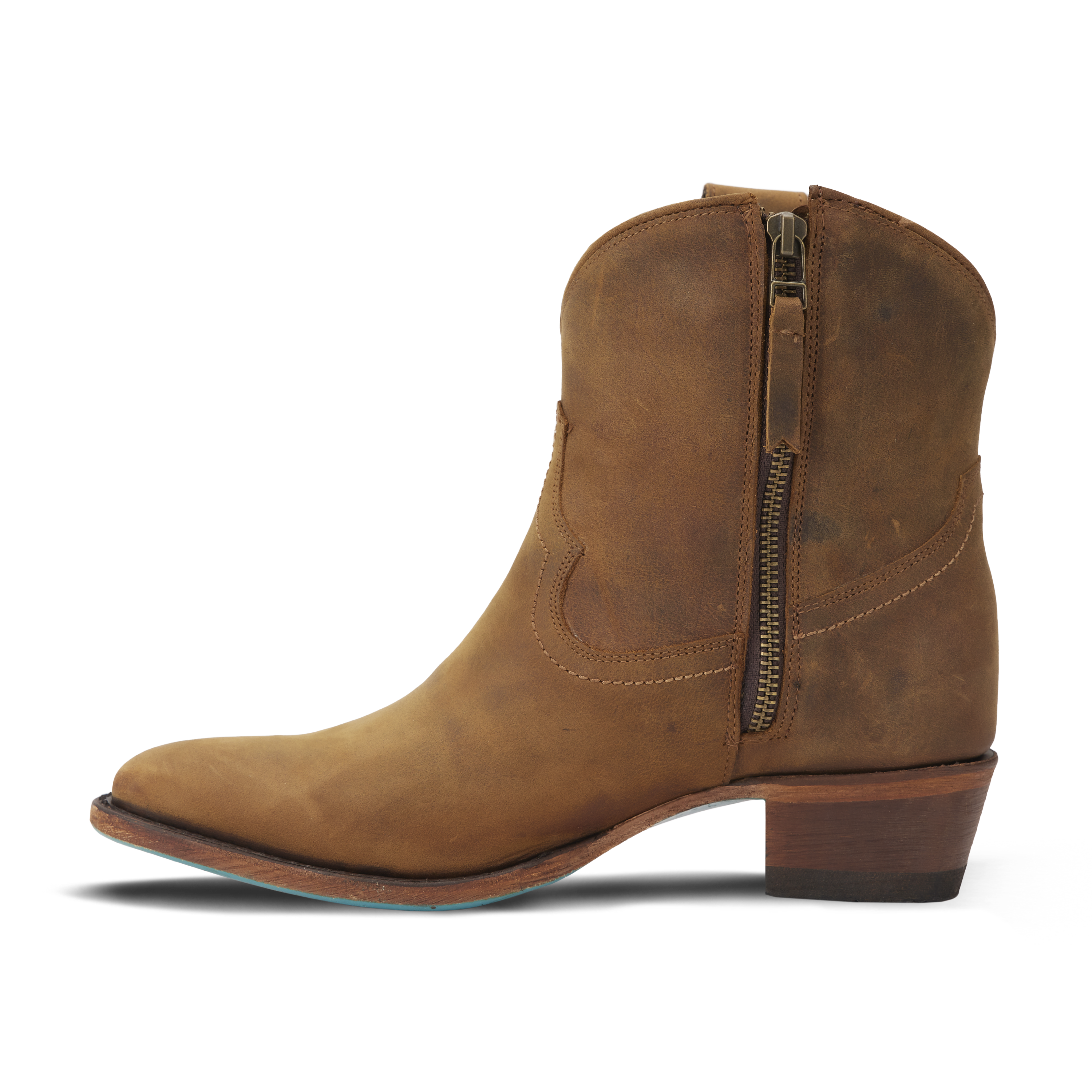 Lane Plain Jane Bootie - Burnt Caramel