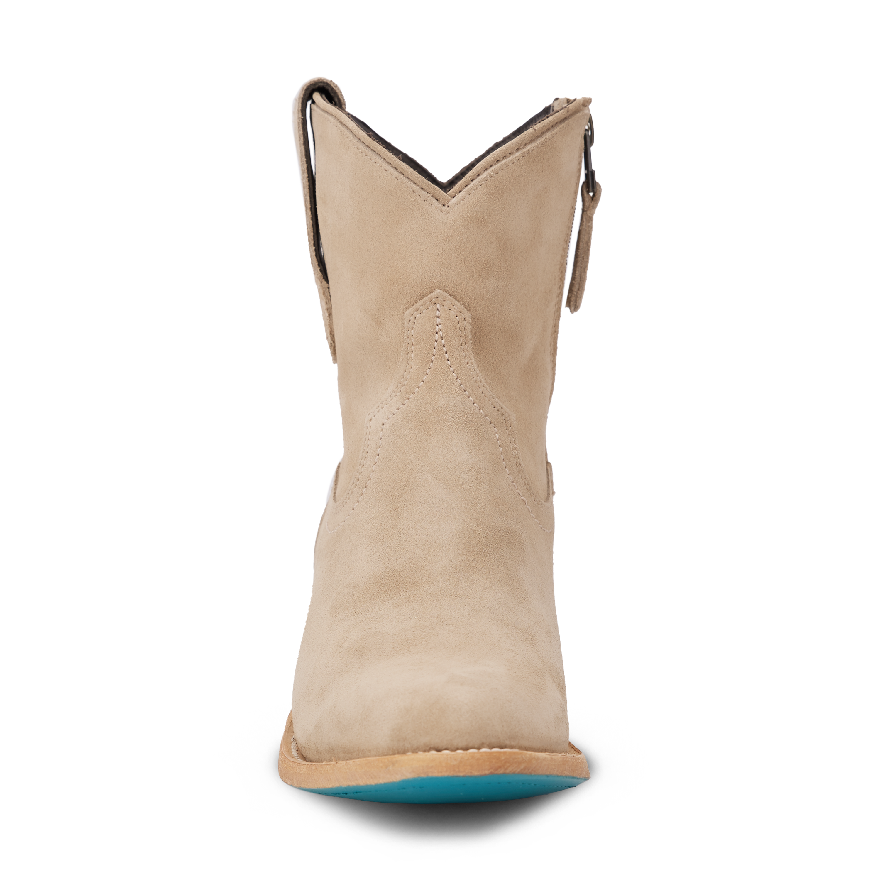 Lane Plain Jane Bootie - Latte Suede
