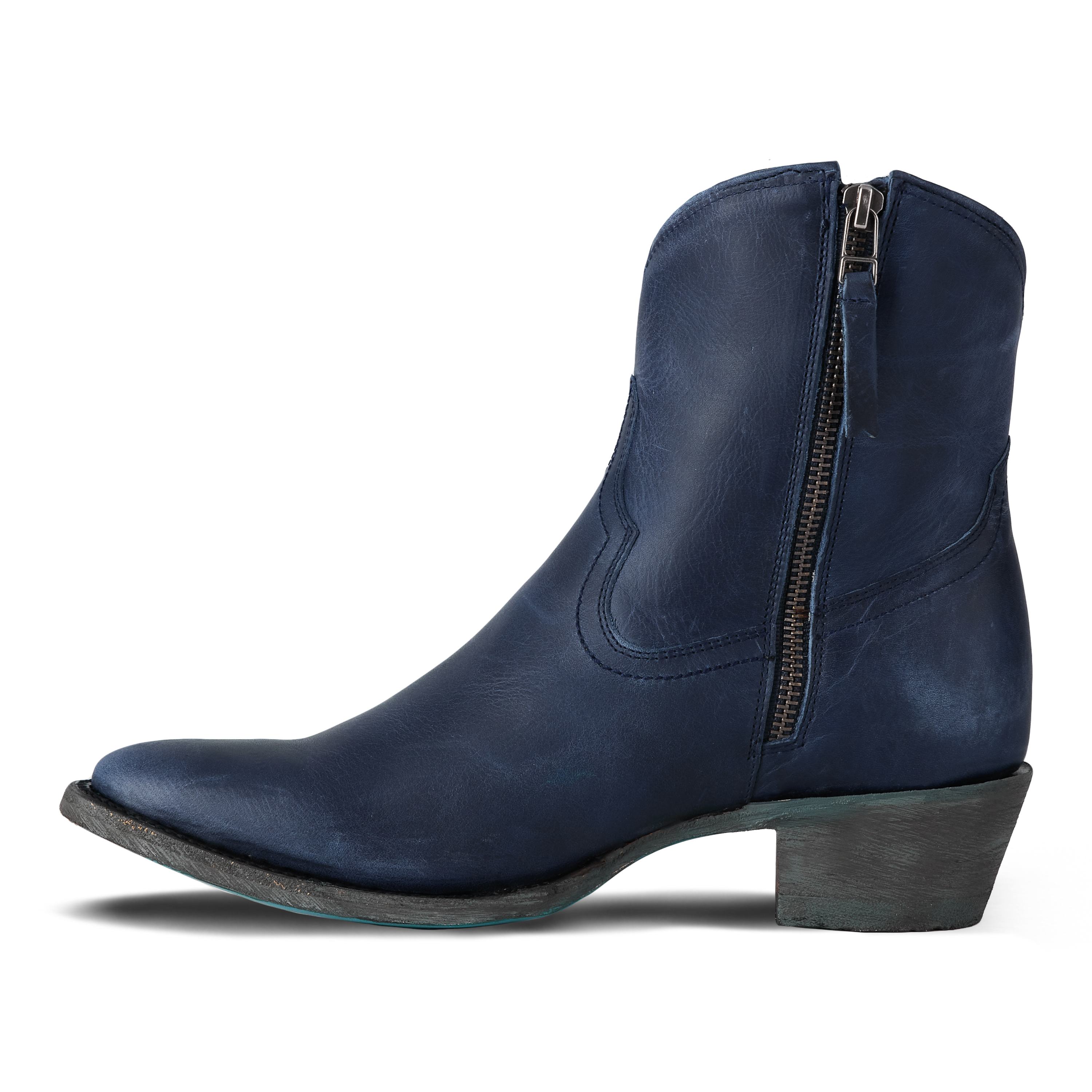 Lane Plain Jane Bootie - Midnight Navy