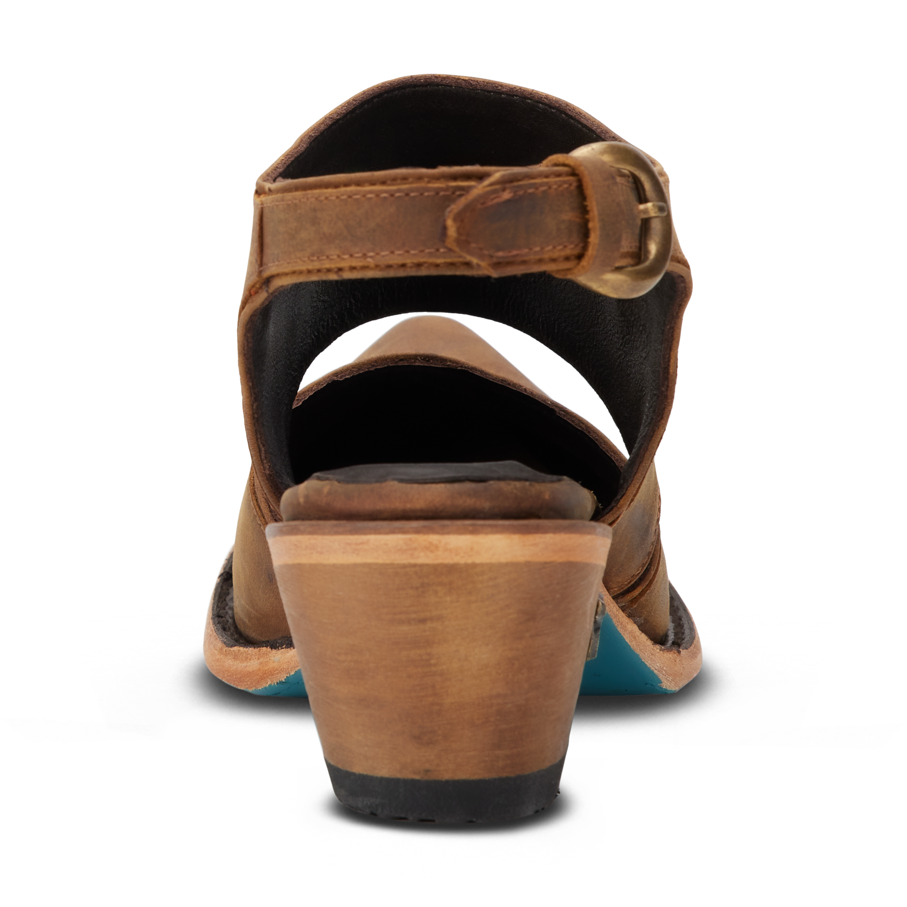 Lane Plain Jane Slingback Mule - Burnt Caramel
