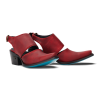 Lane Plain Jane Slingback Mule - Smoldering Ruby