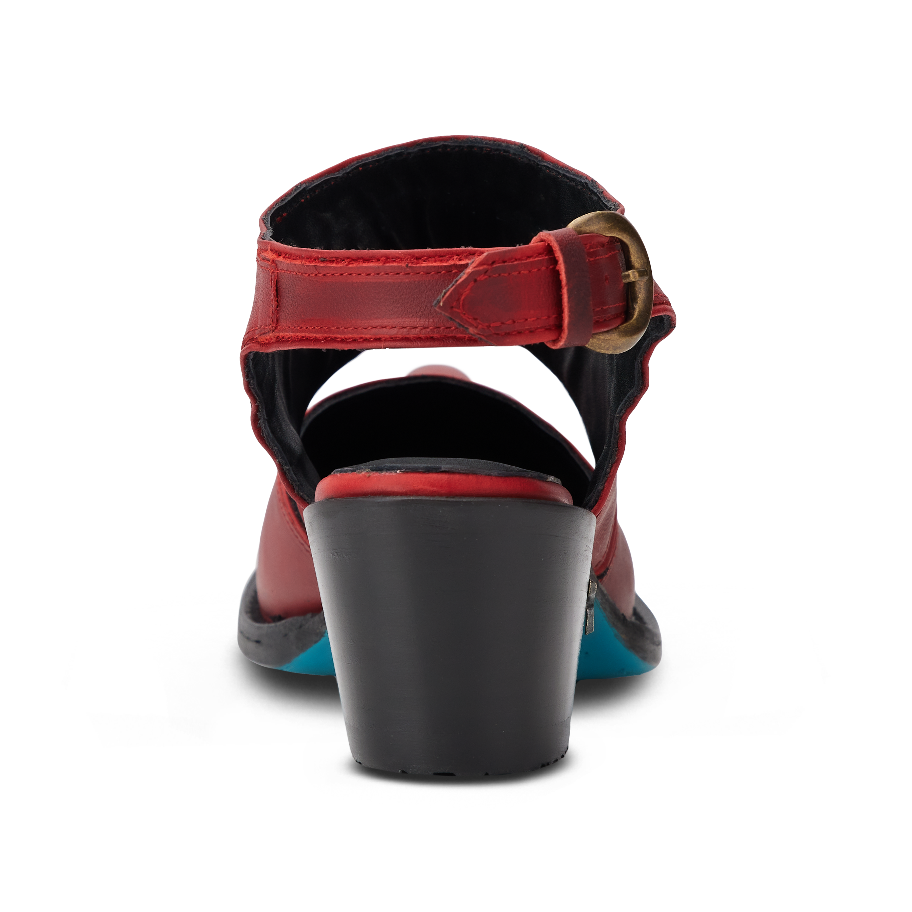 Lane Plain Jane Slingback Mule - Smoldering Ruby
