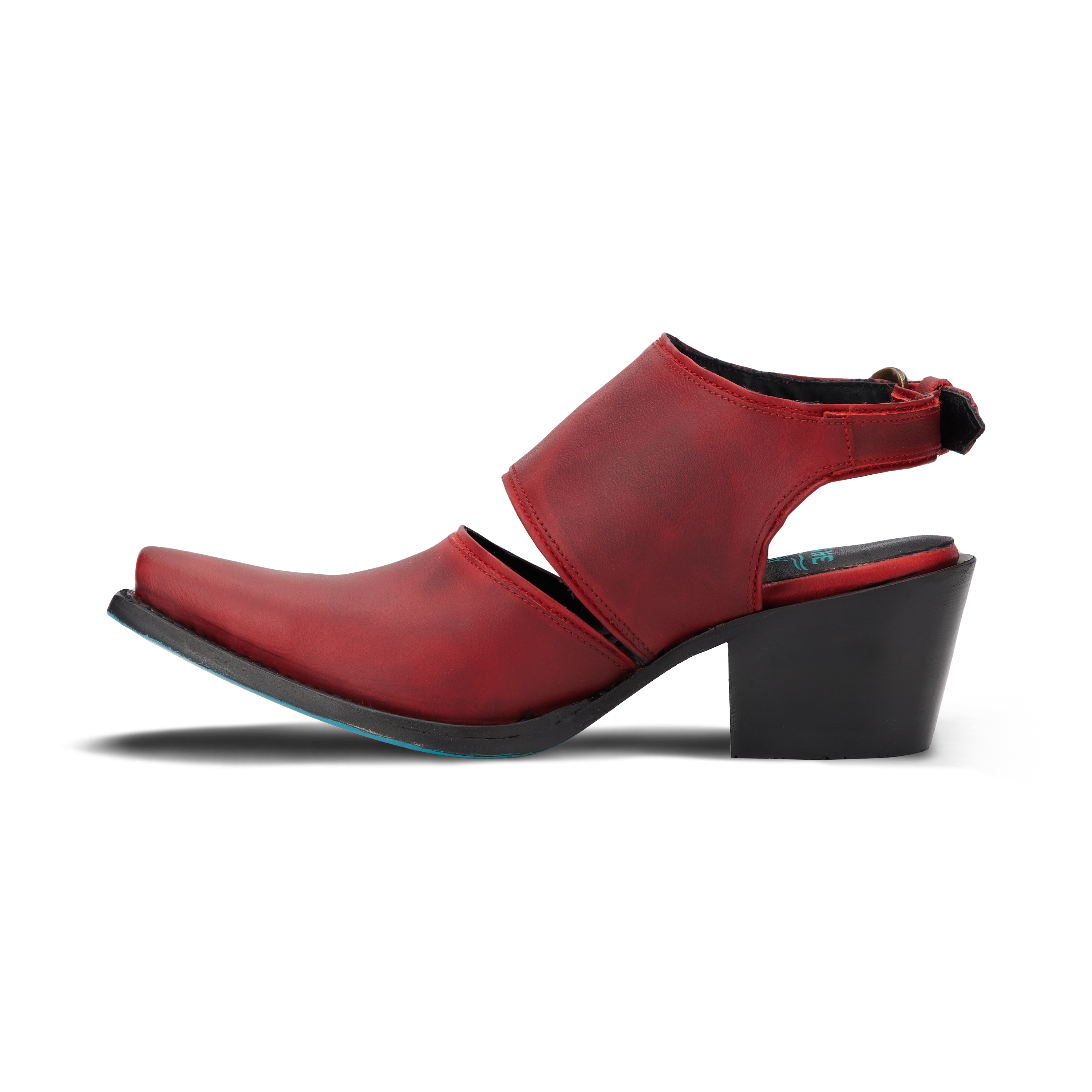 Lane Plain Jane Slingback Mule - Smoldering Ruby