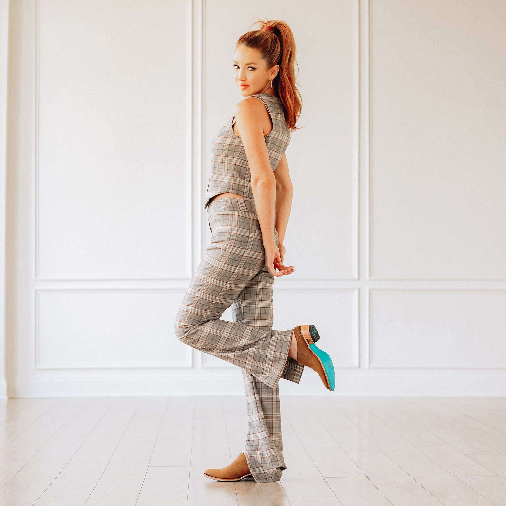 Lane Plain Jane Mule - Burnt Caramel