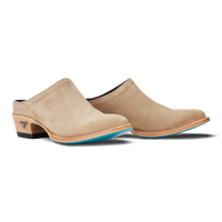 Lane Plain Jane Mule - Latte Suede