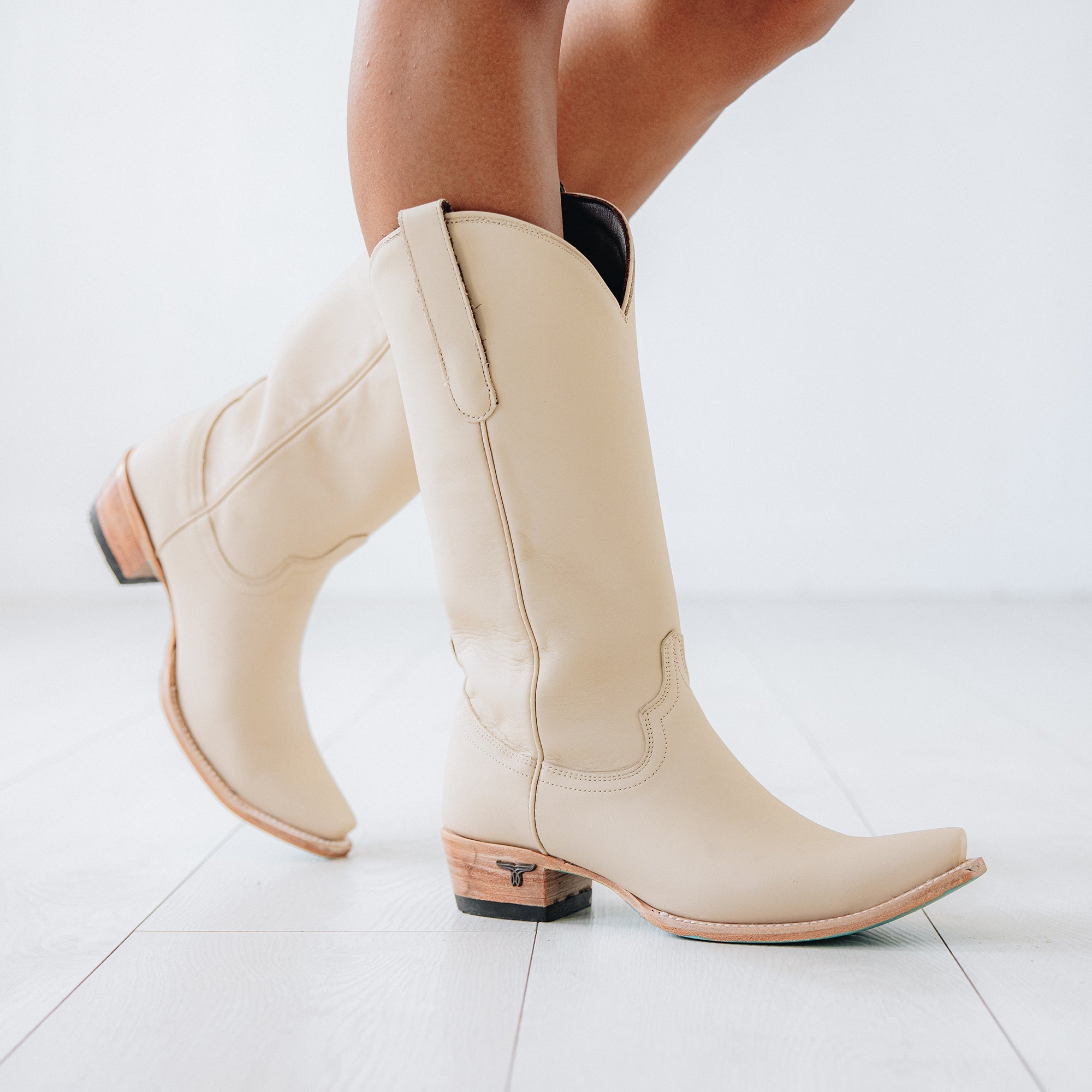 Lane Emma Jane Boot - Pale Ivory
