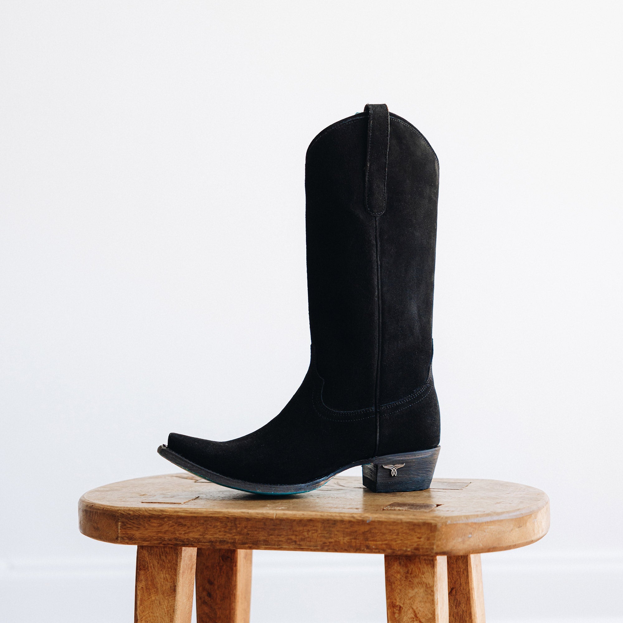 Lane Emma Jane Boot - Soft Black Suede