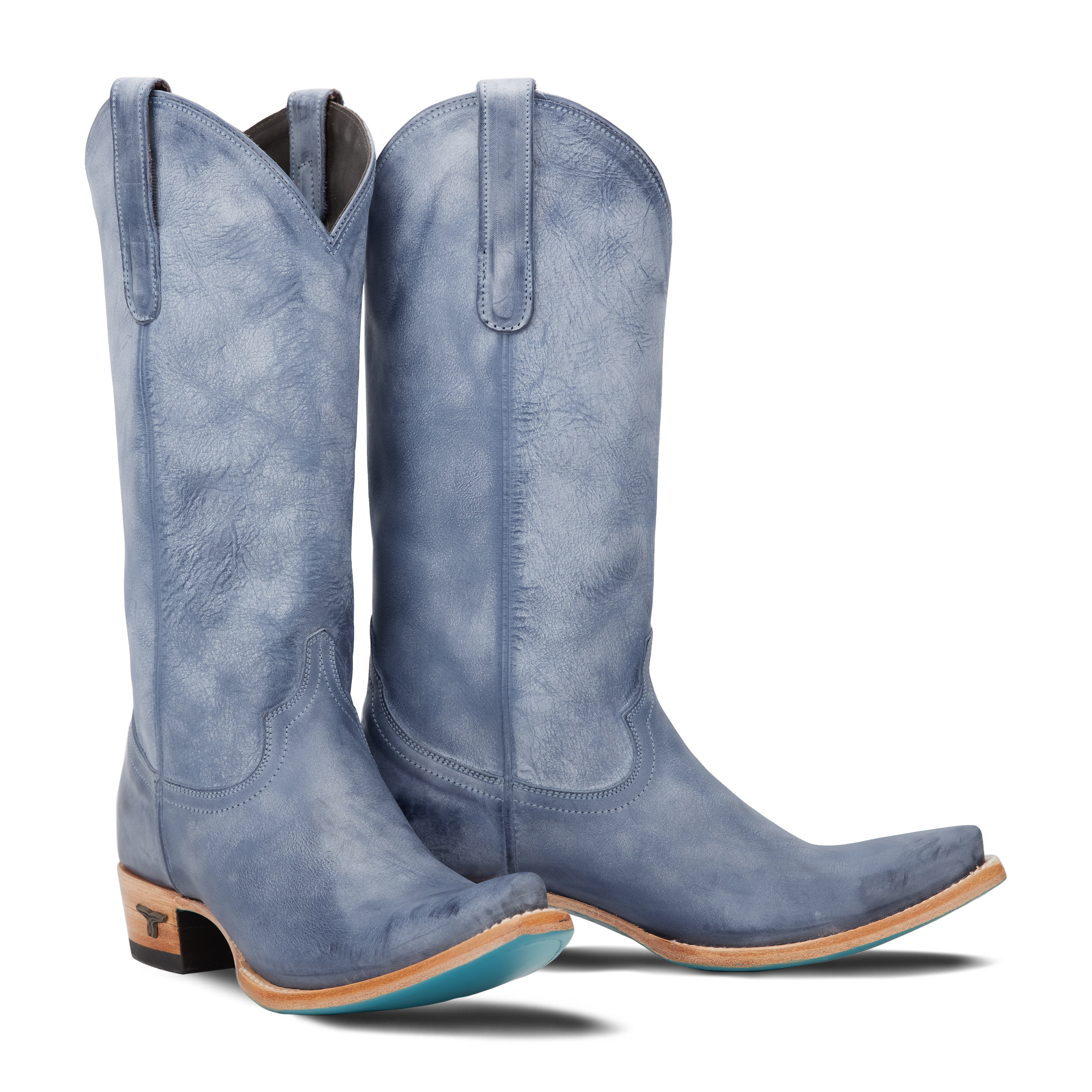 Lane Emma Jane Boot - Washed Denim