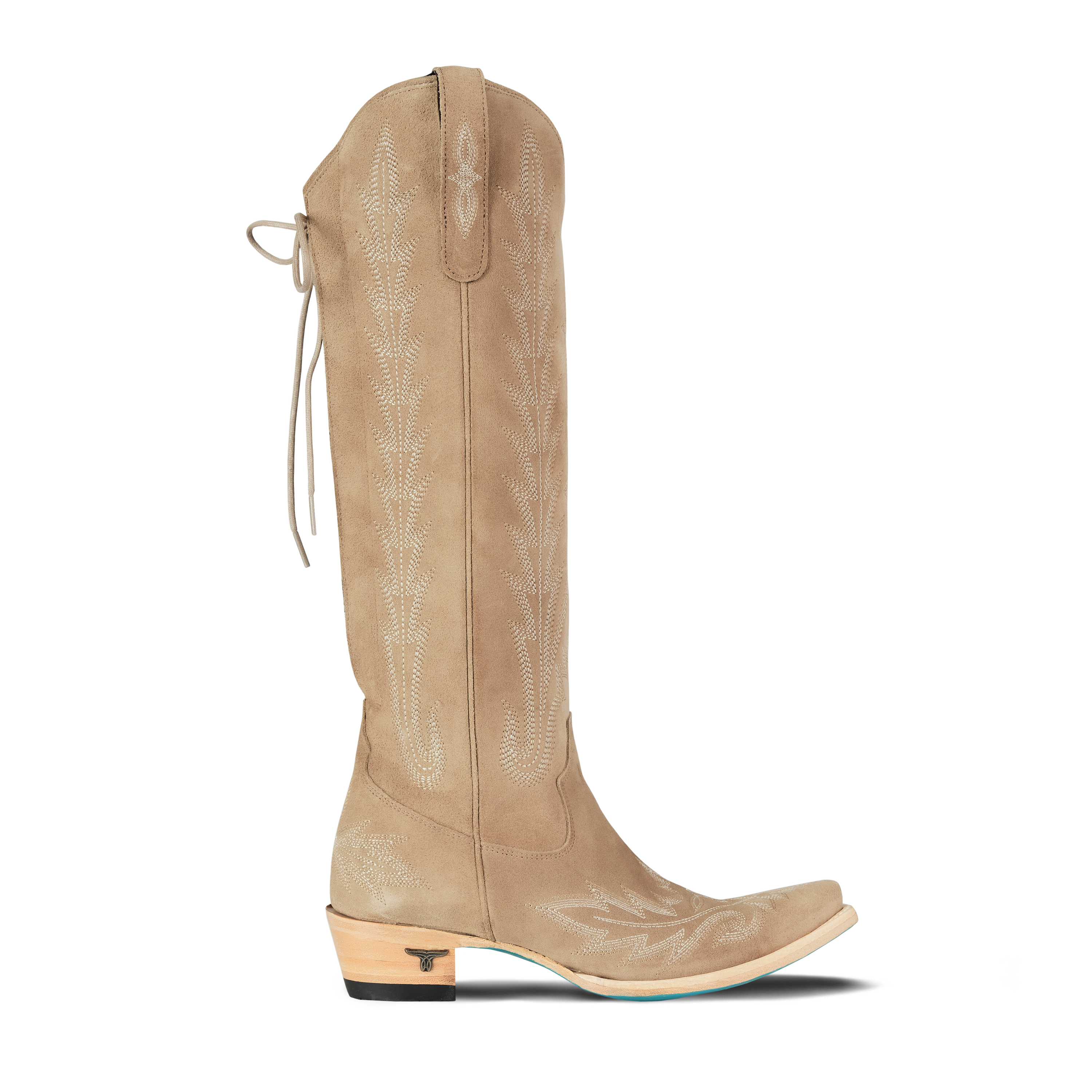 Lane Lexington Knee High Corset - Latte Suede