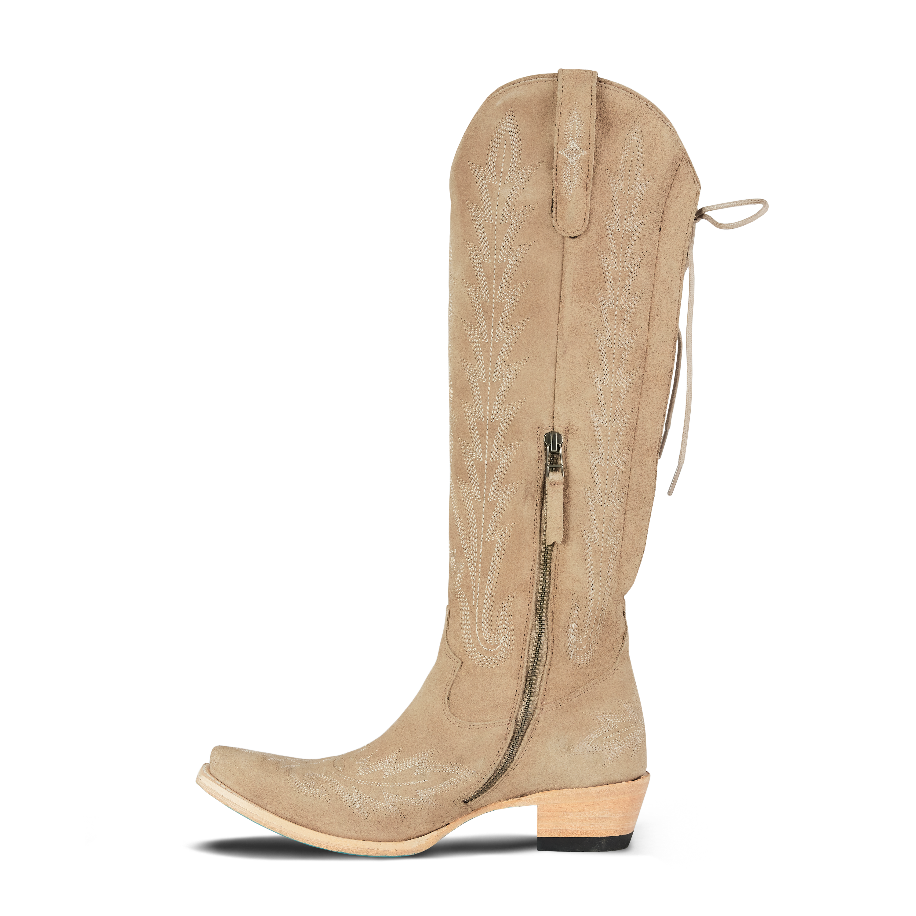 Lane Lexington Knee High Corset - Latte Suede