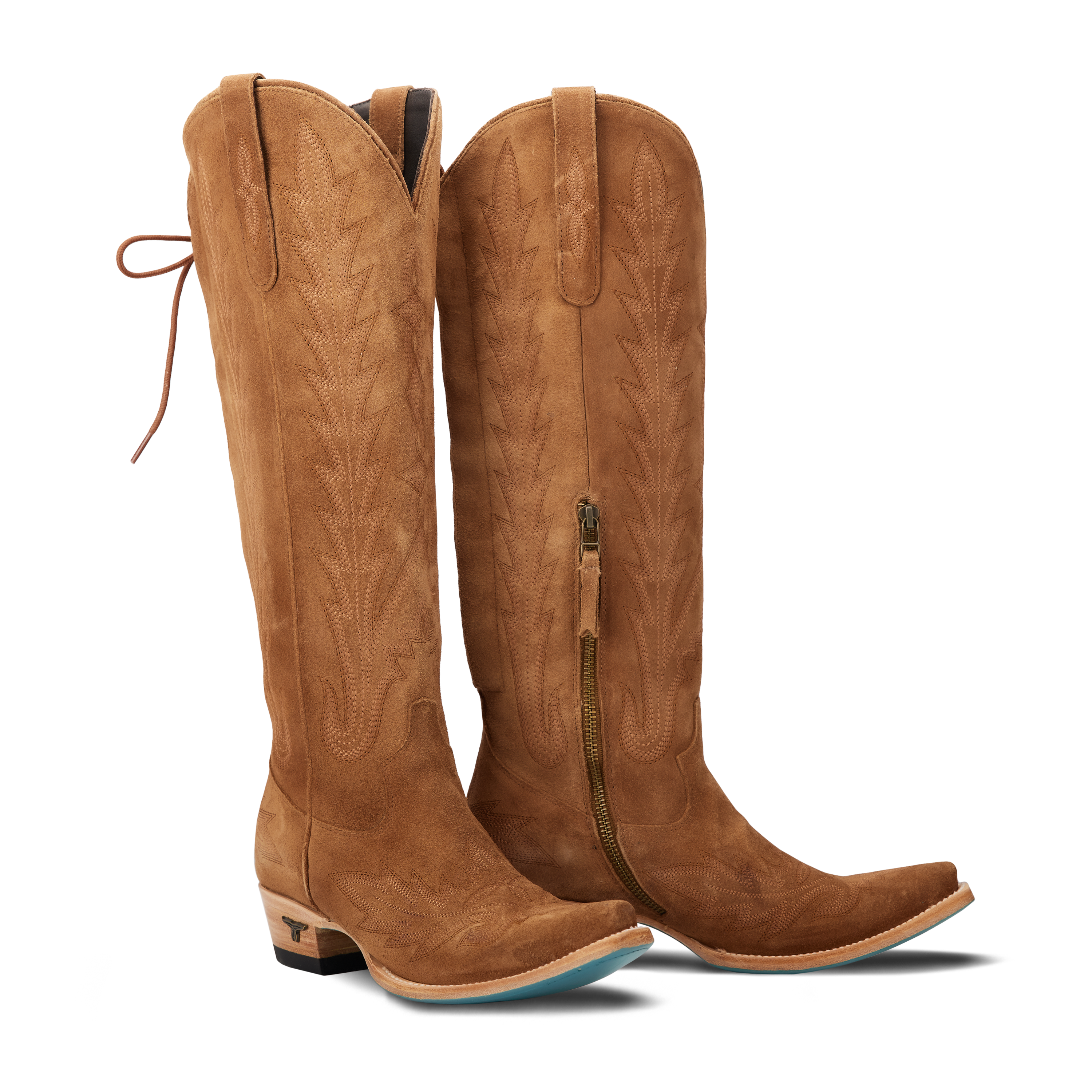 Lane Lexington Knee High Corset - Toffee Suede
