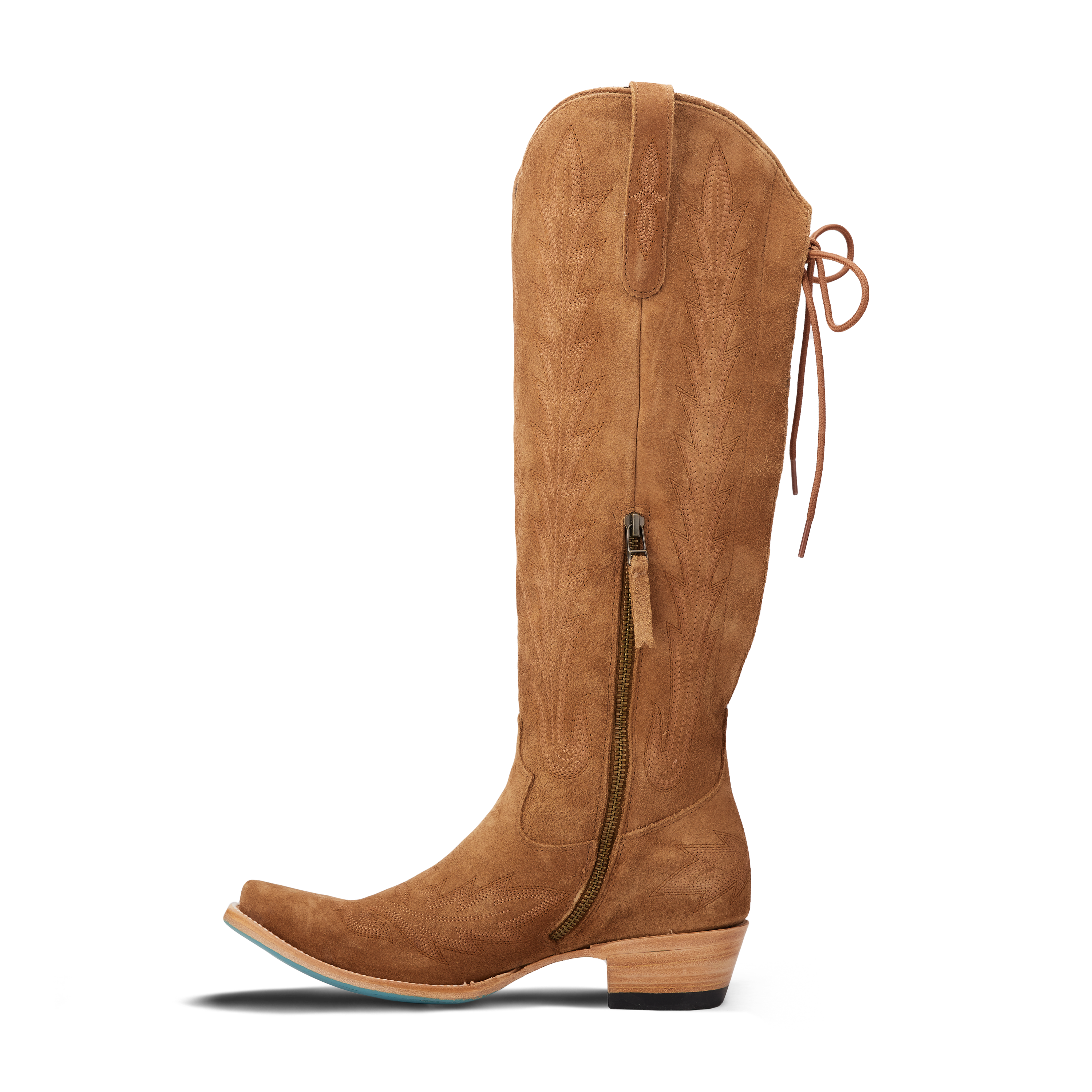Lane Lexington Knee High Corset - Toffee Suede