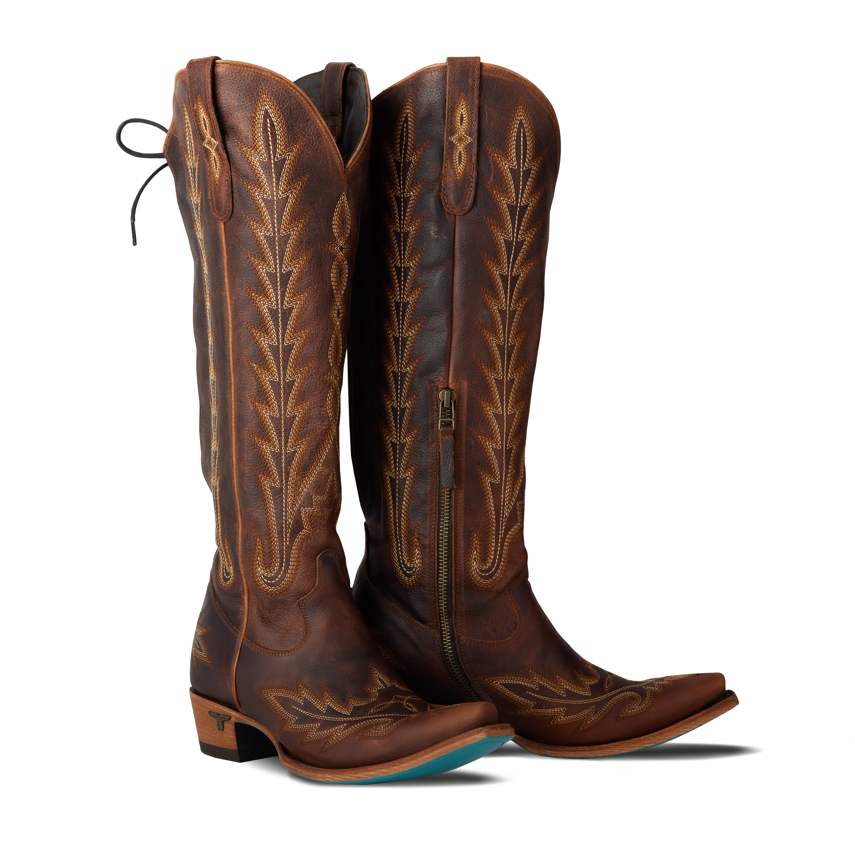 Lane Lexington Knee High Corset - Cognac