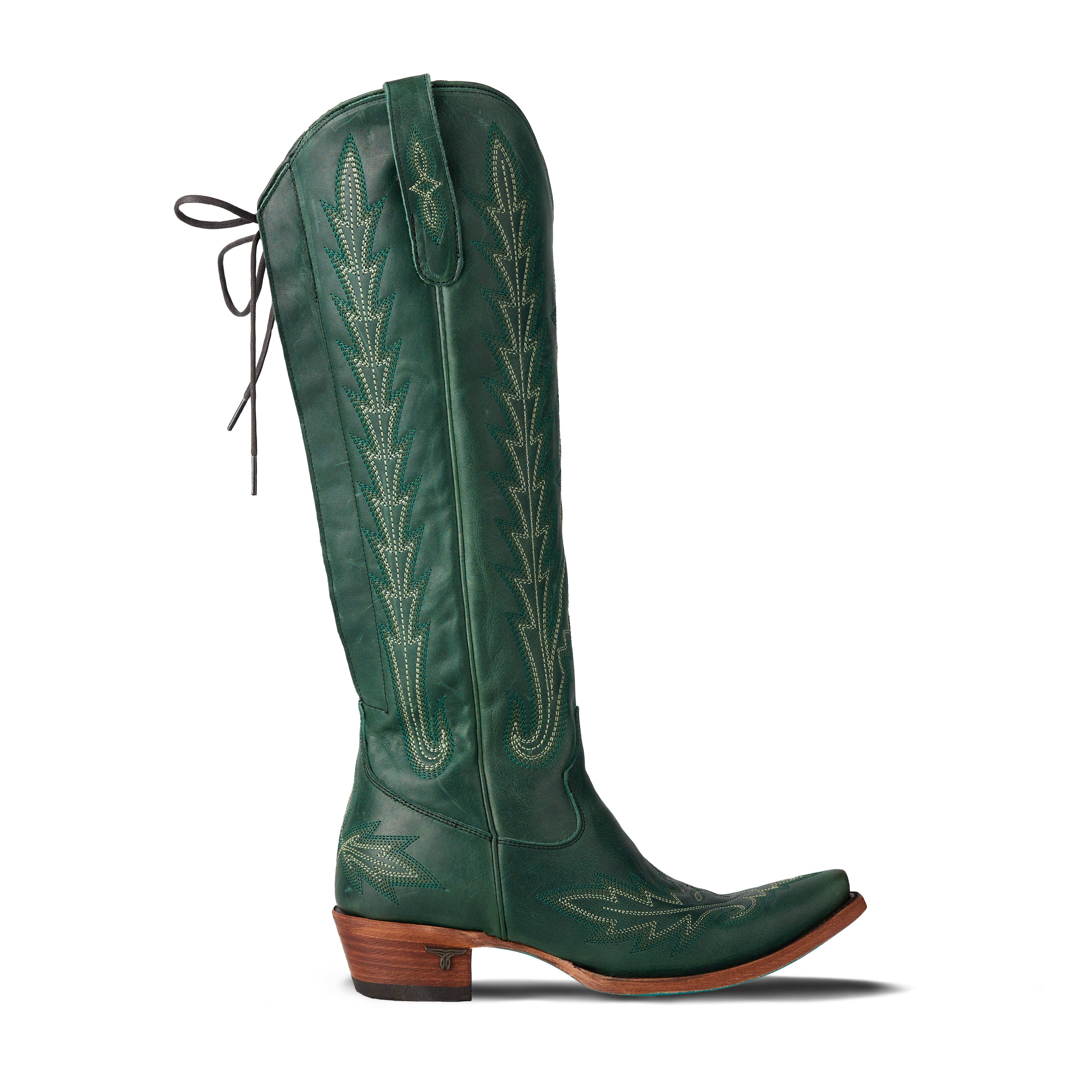 Lane Lexington Knee High Corset - Emerald