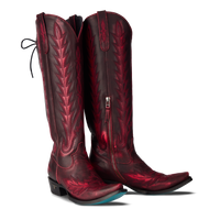 Lane Lexington Knee High Corset - Black Cherry