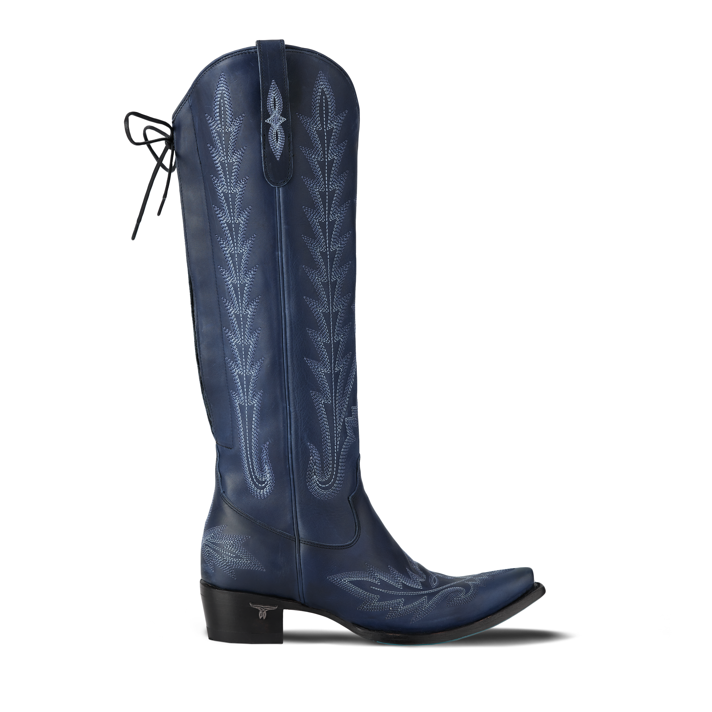 Lane Lexington Knee High Corset - Midnight Navy