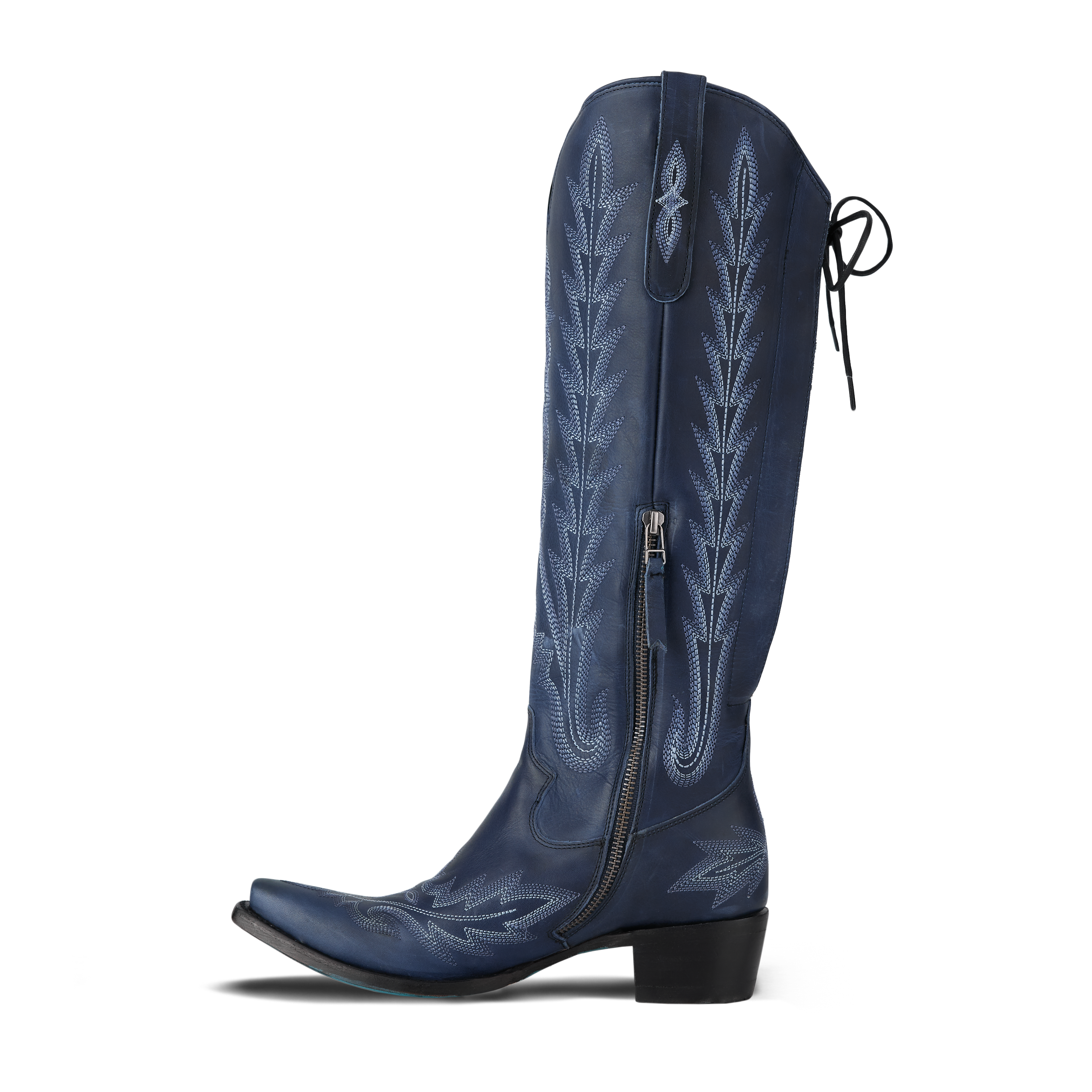 Lane Lexington Knee High Corset - Midnight Navy