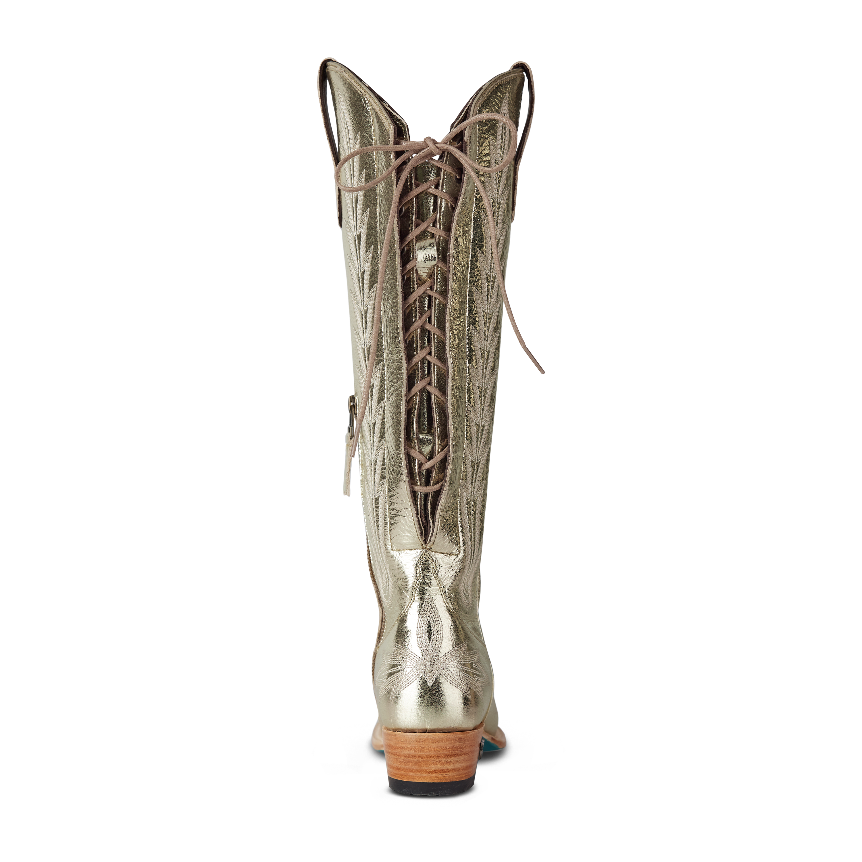 Lane Lexington Knee High Corset - Champagne Metallic