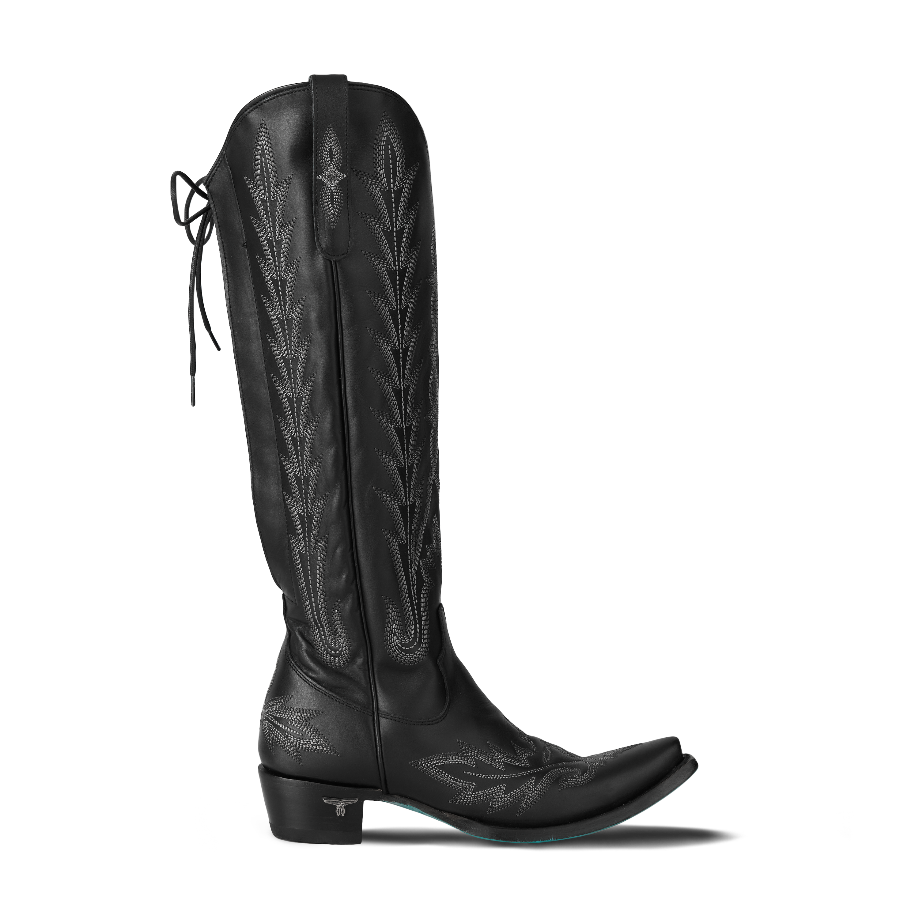 Lane Lexington Knee High Corset - Jet Black