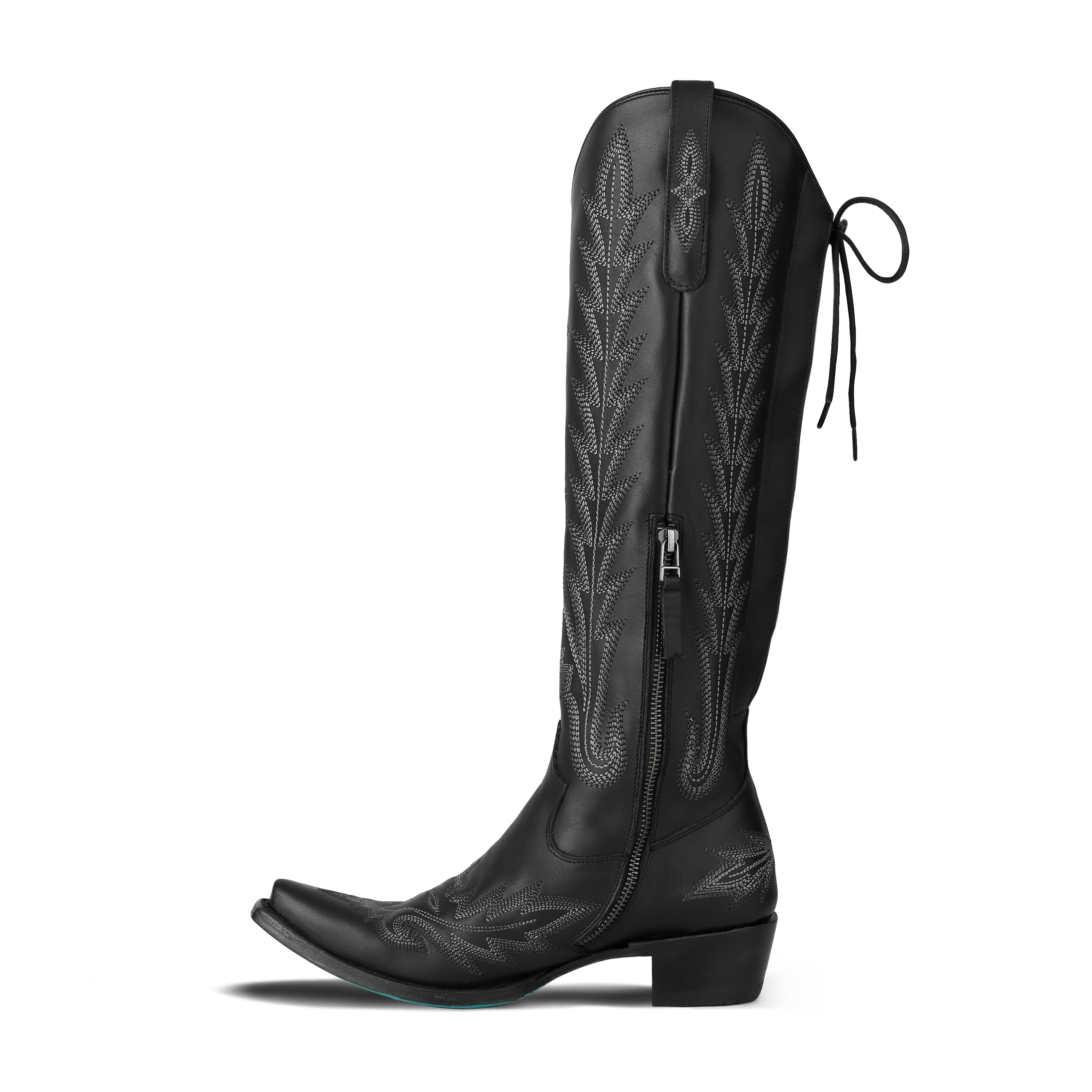 Lane Lexington Knee High Corset - Jet Black