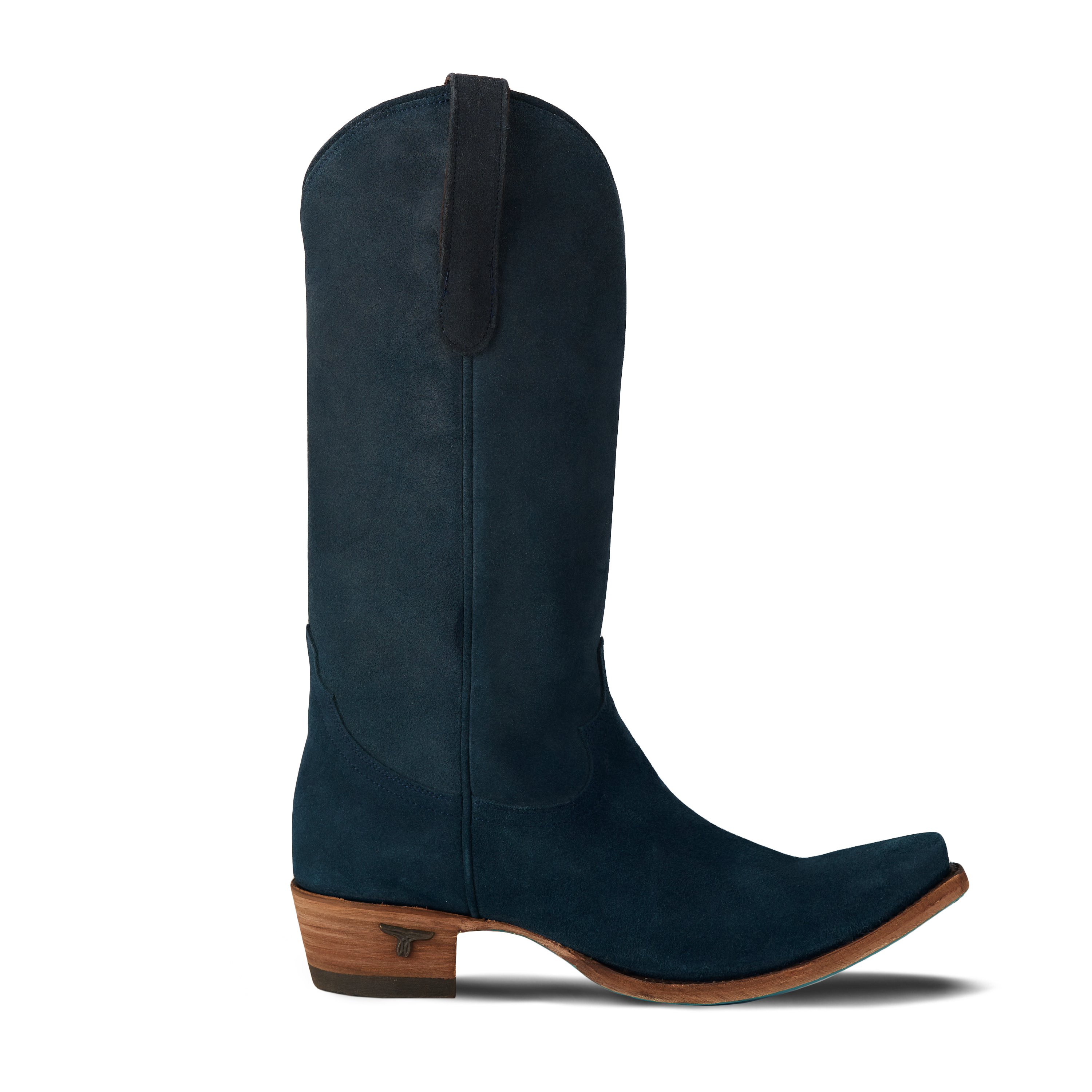 Lane Emma Jane Boot - Navy Suede