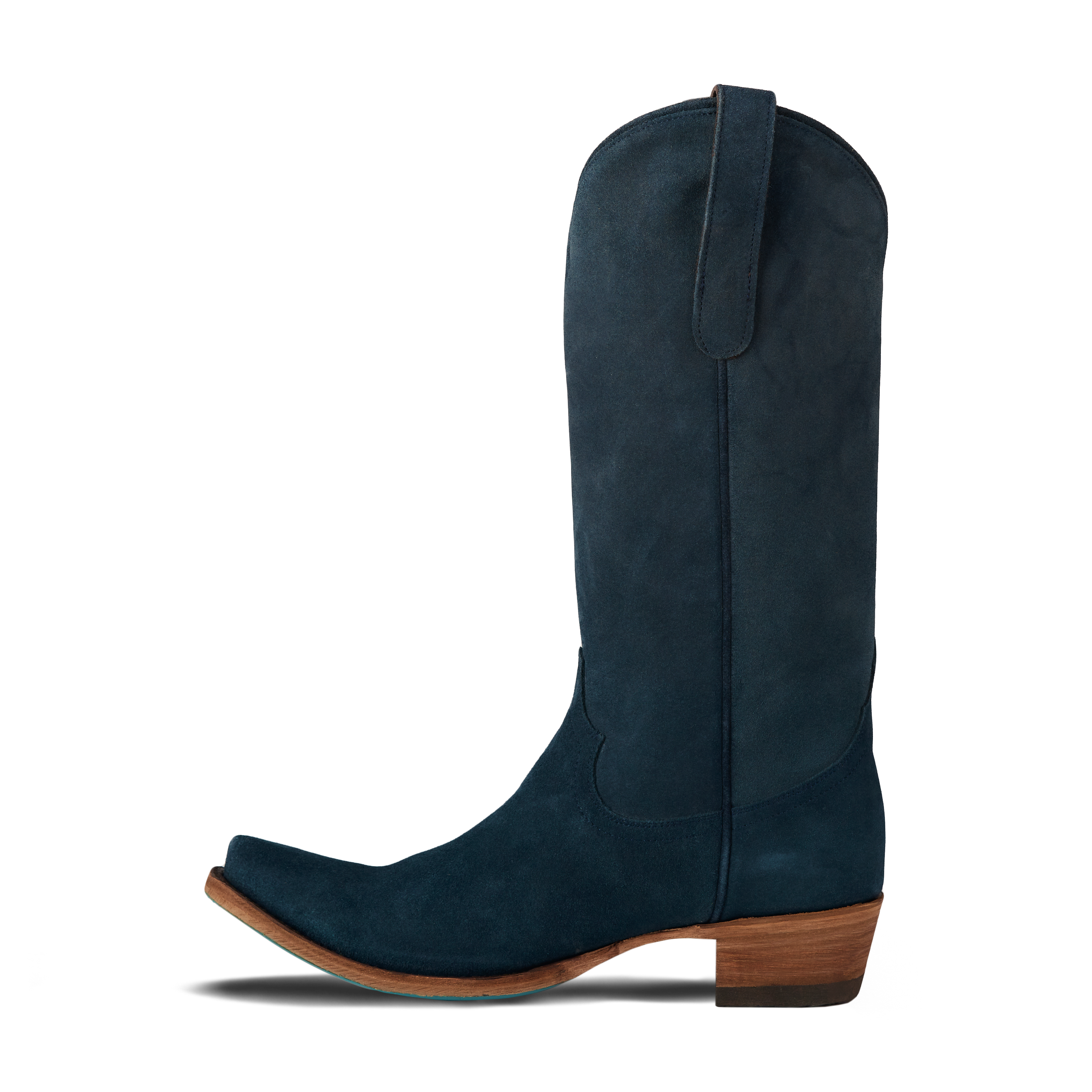 Lane Emma Jane Boot - Navy Suede