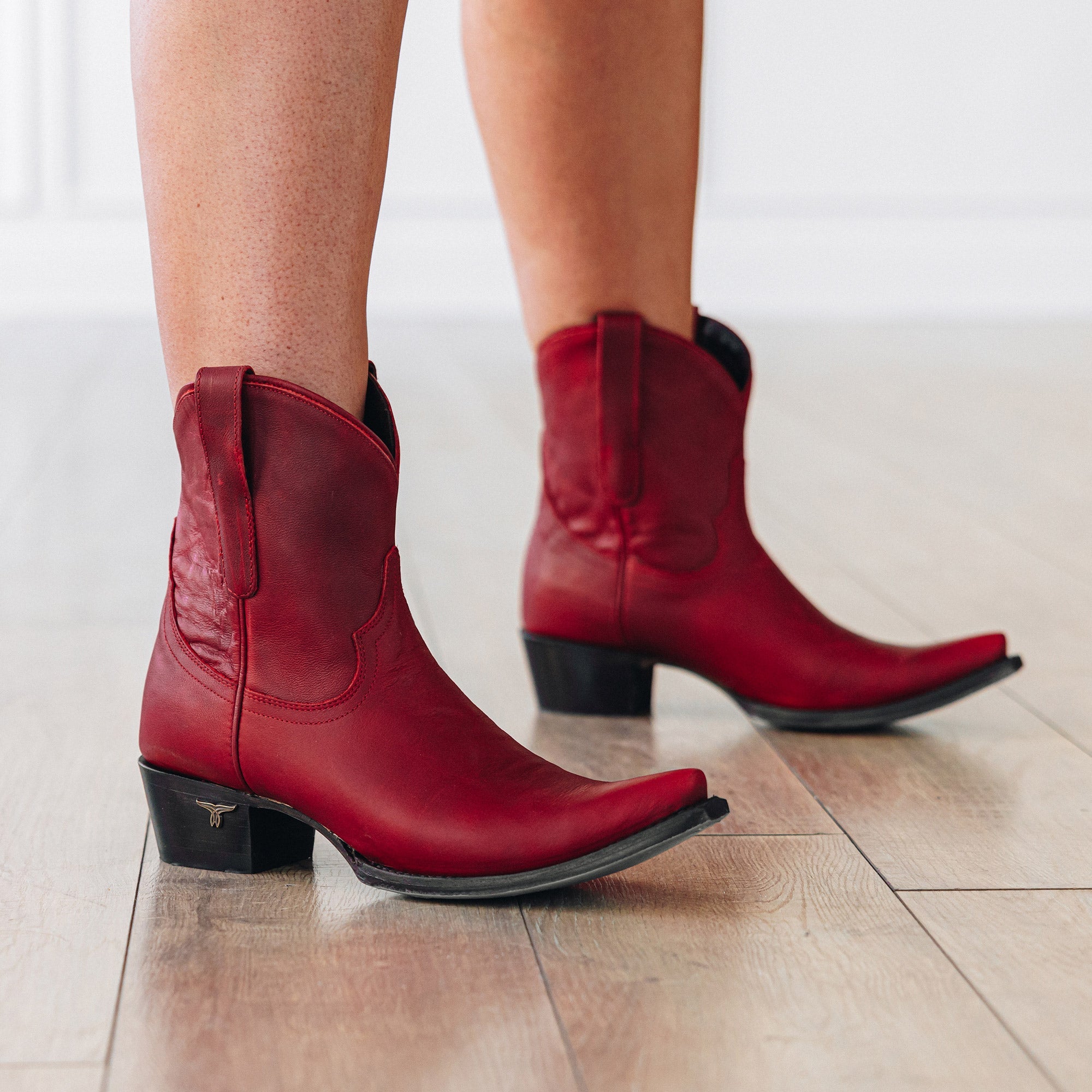 Lane Emma Jane Bootie - Smoldering Ruby