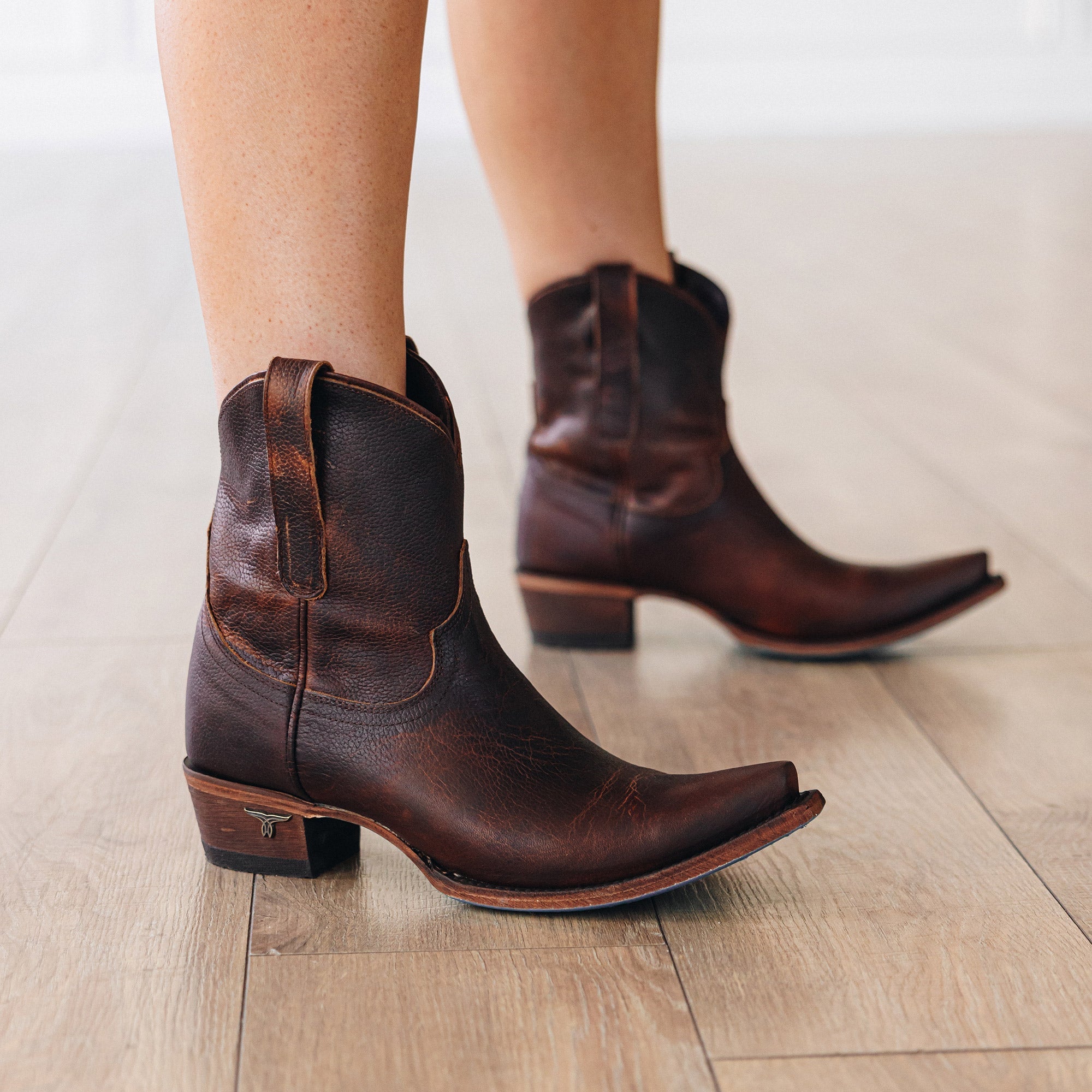 Lane Emma Jane Bootie - Cognac