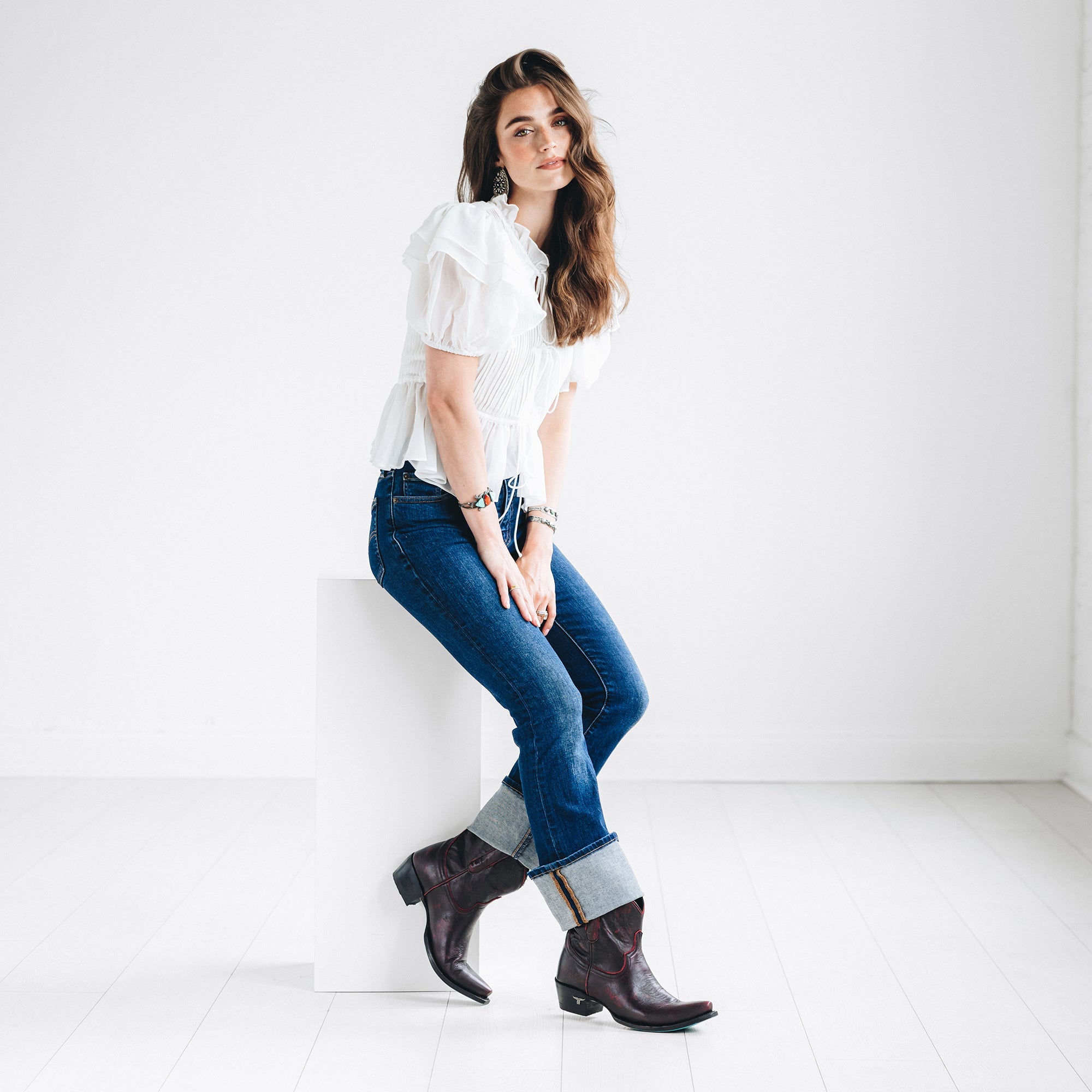 Lane Emma Jane Bootie - Black Cherry