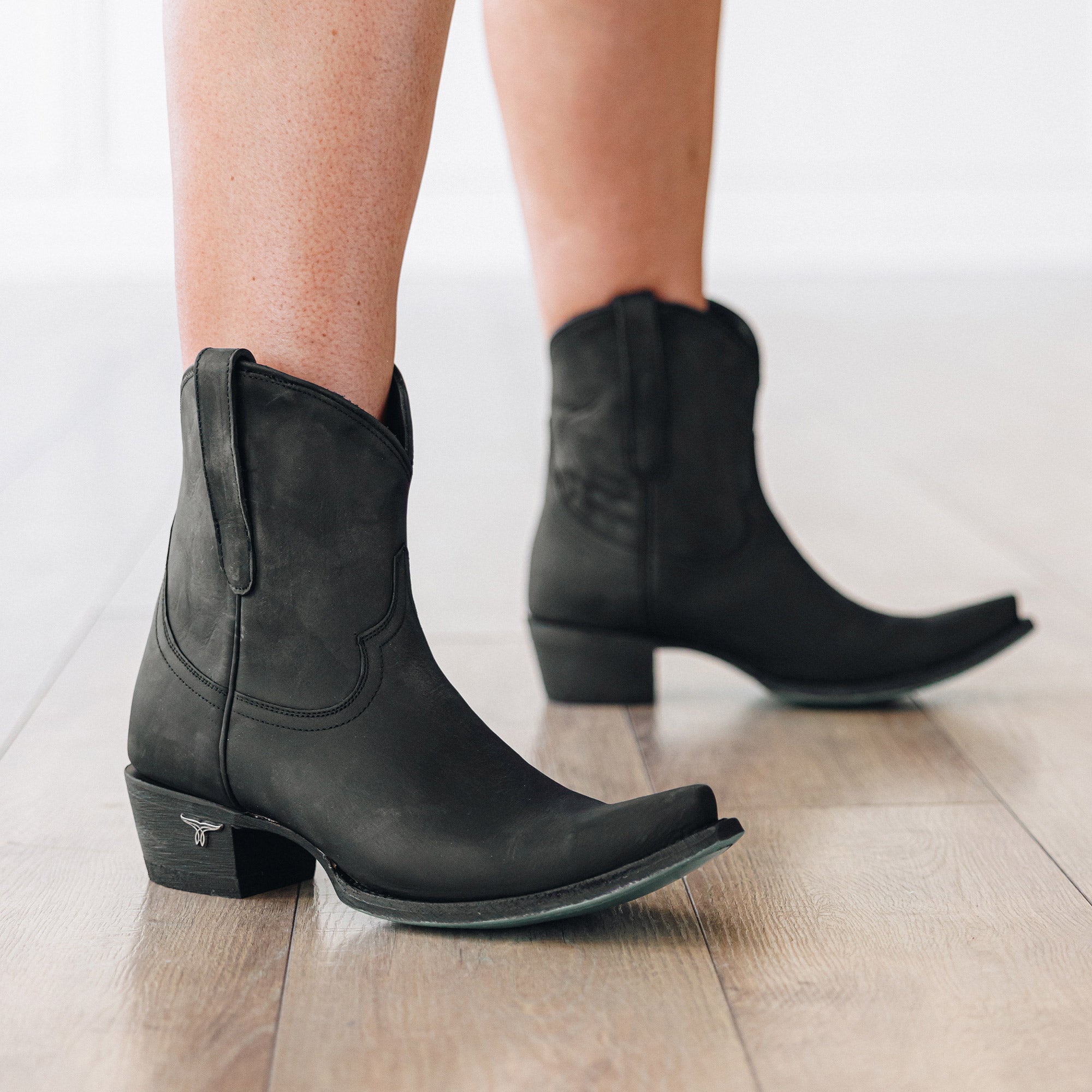 Lane Emma Jane Bootie - Matte Black