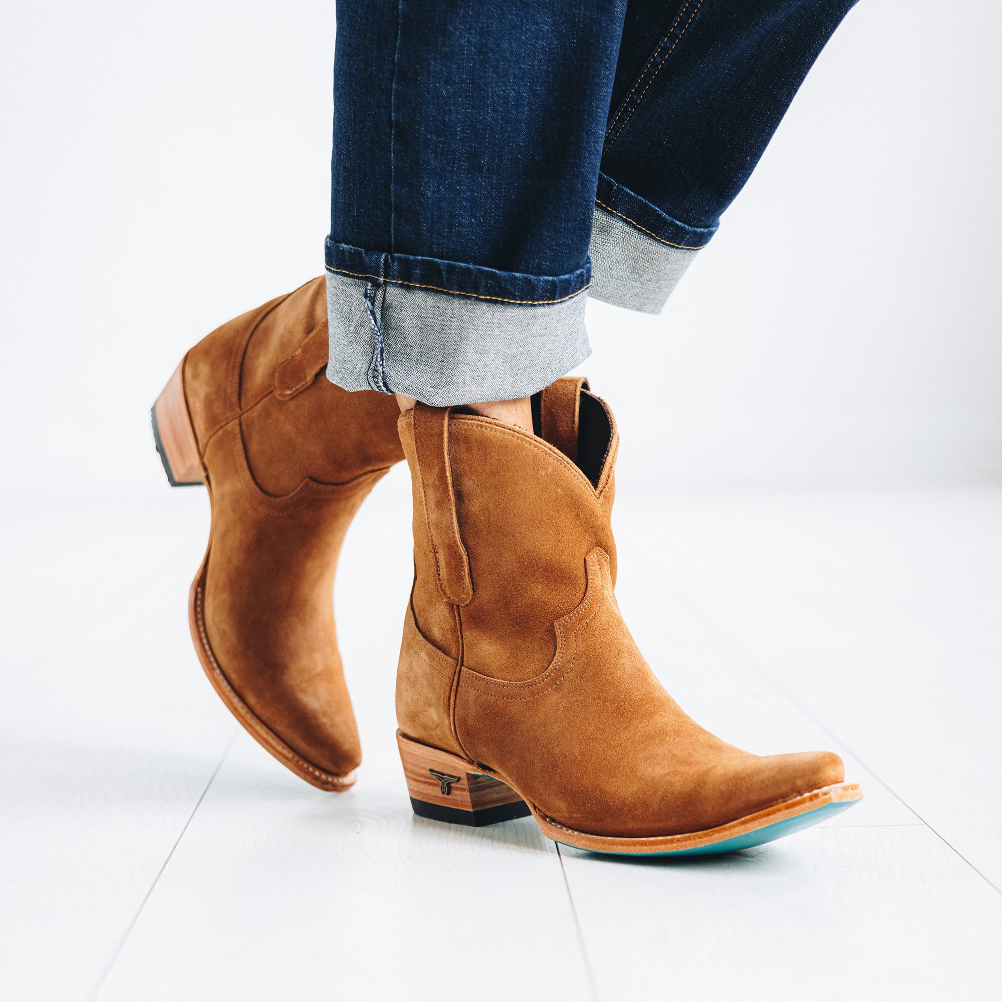 Lane Emma Jane Bootie - Toffee Suede