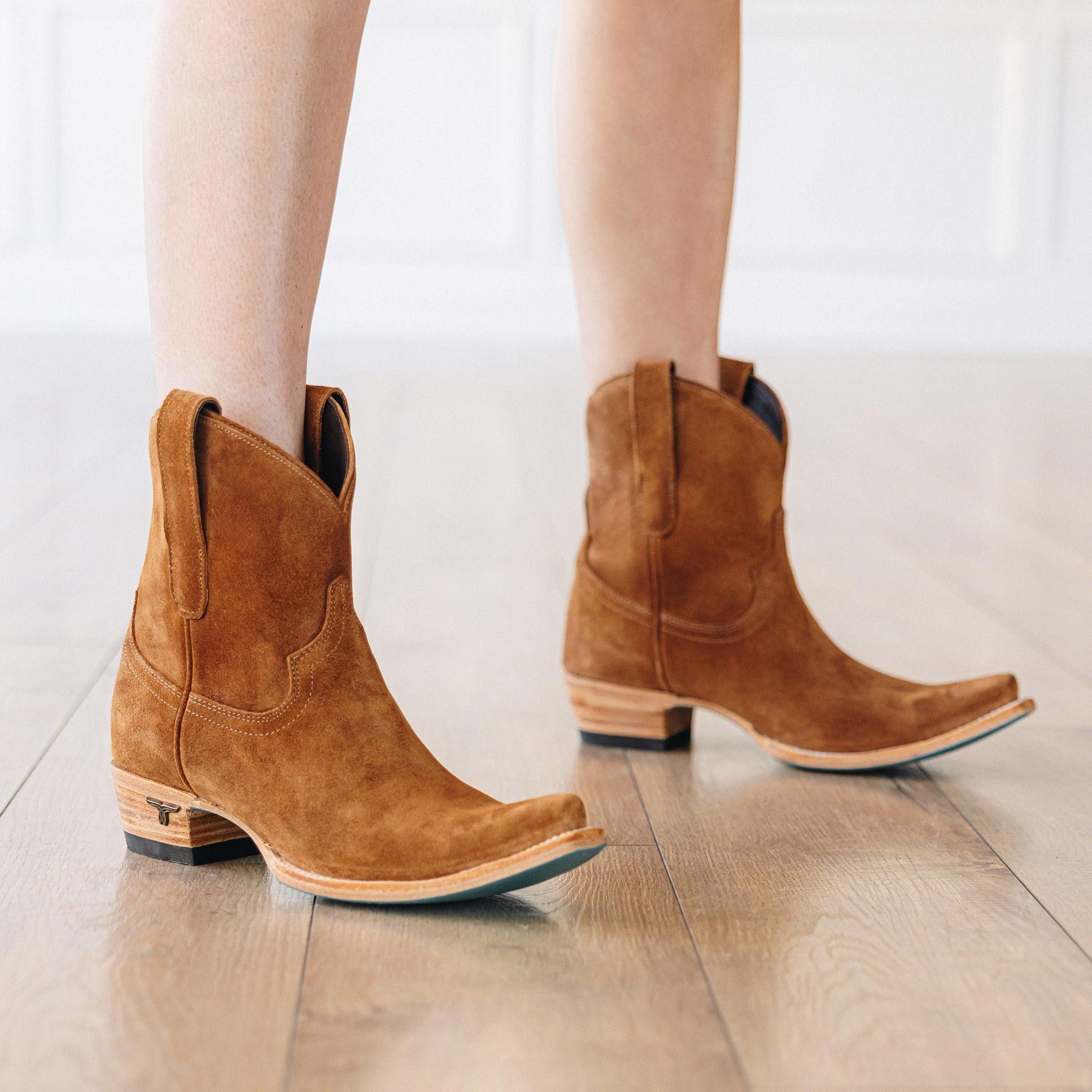 Lane Emma Jane Bootie - Toffee Suede