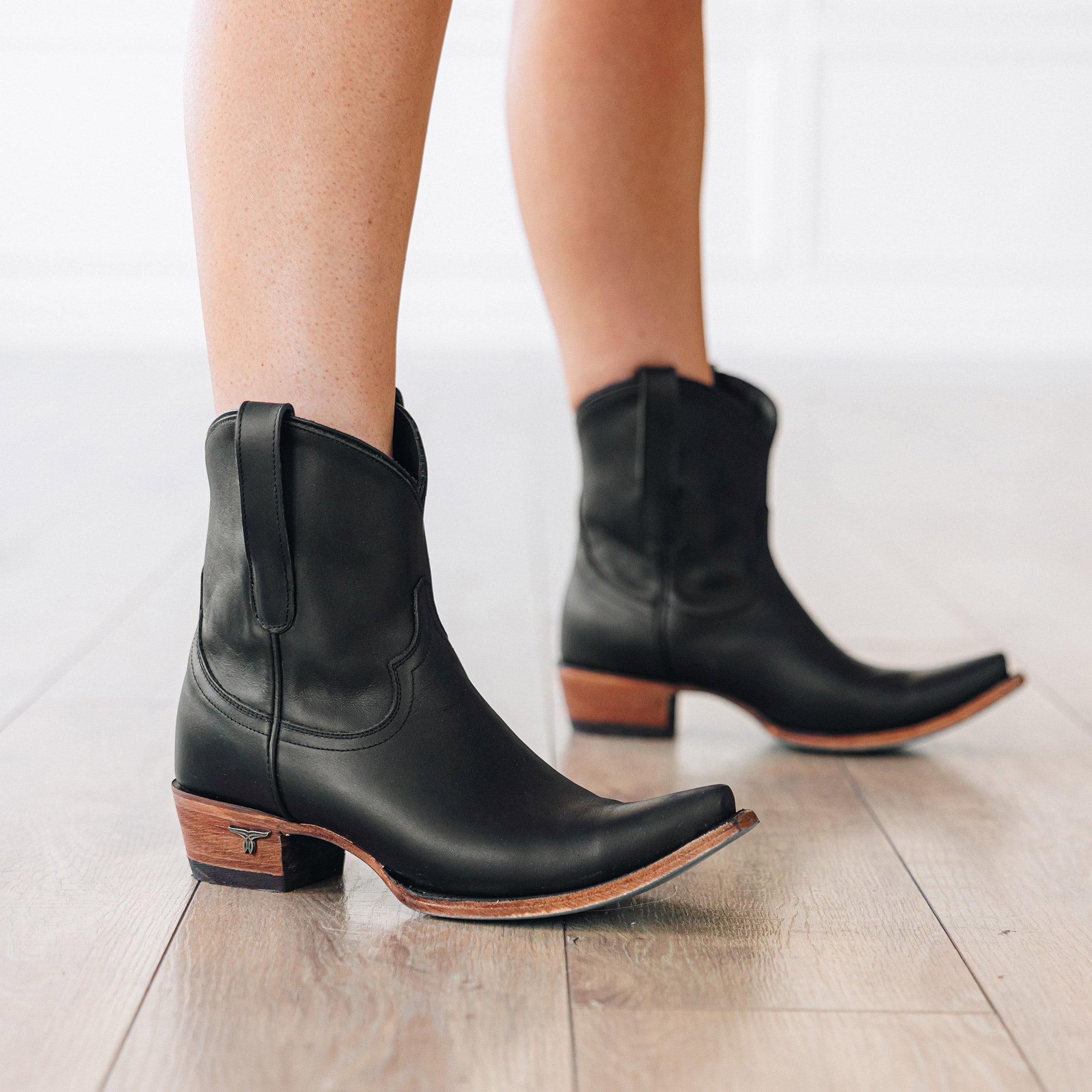 Lane Emma Jane Bootie - Jet Black