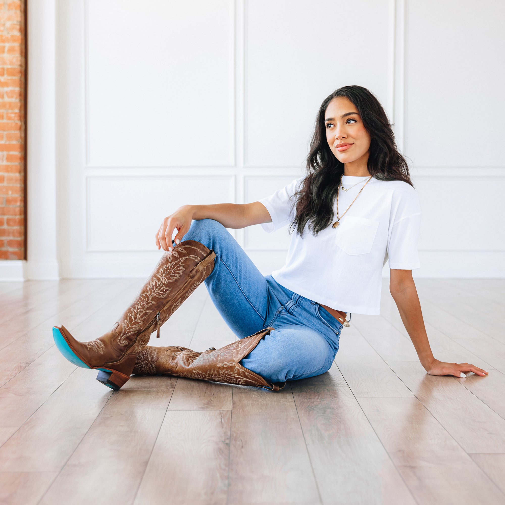 Lane Sandaga Knee High - Desert Clay