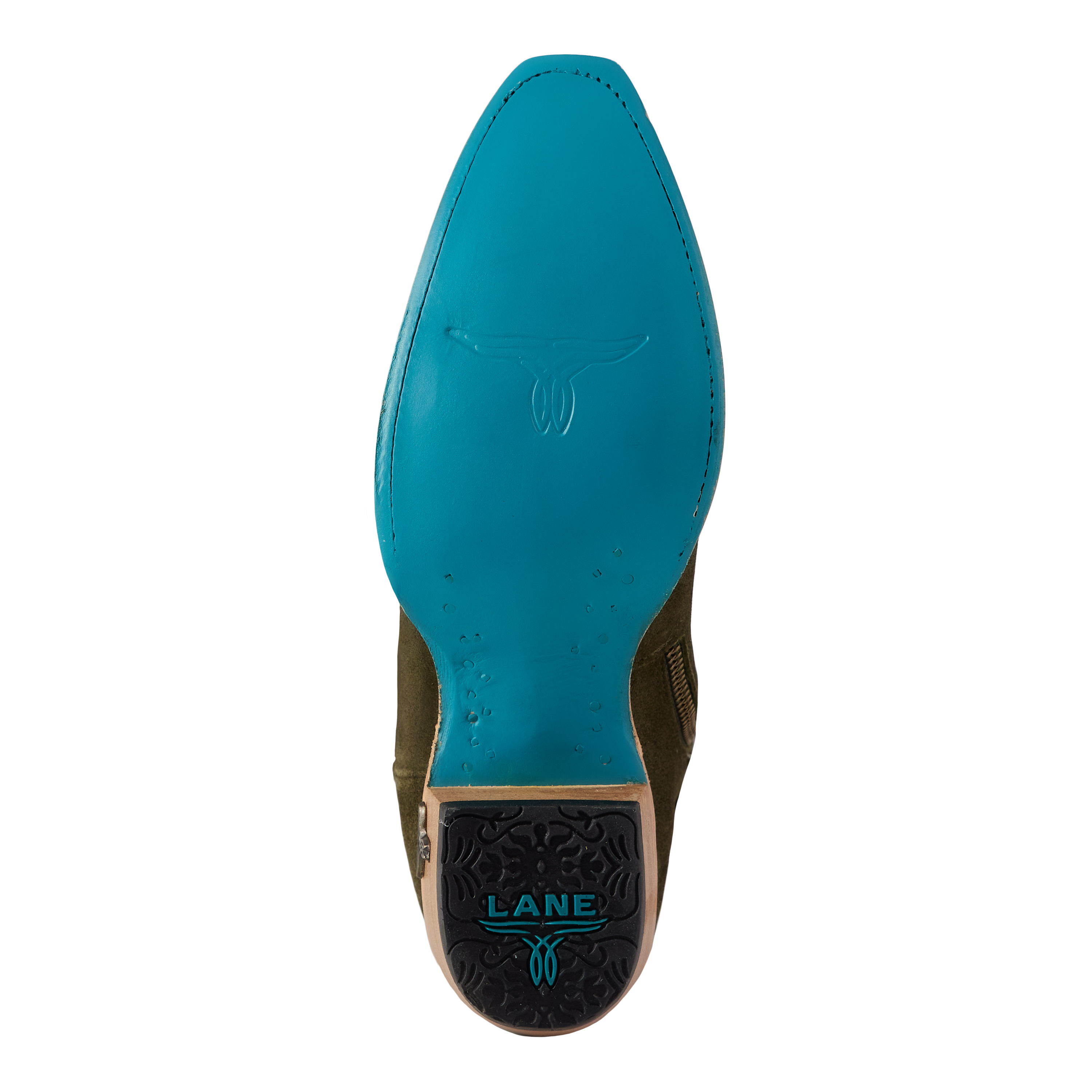 Lane Sandaga Knee High - Olive Suede
