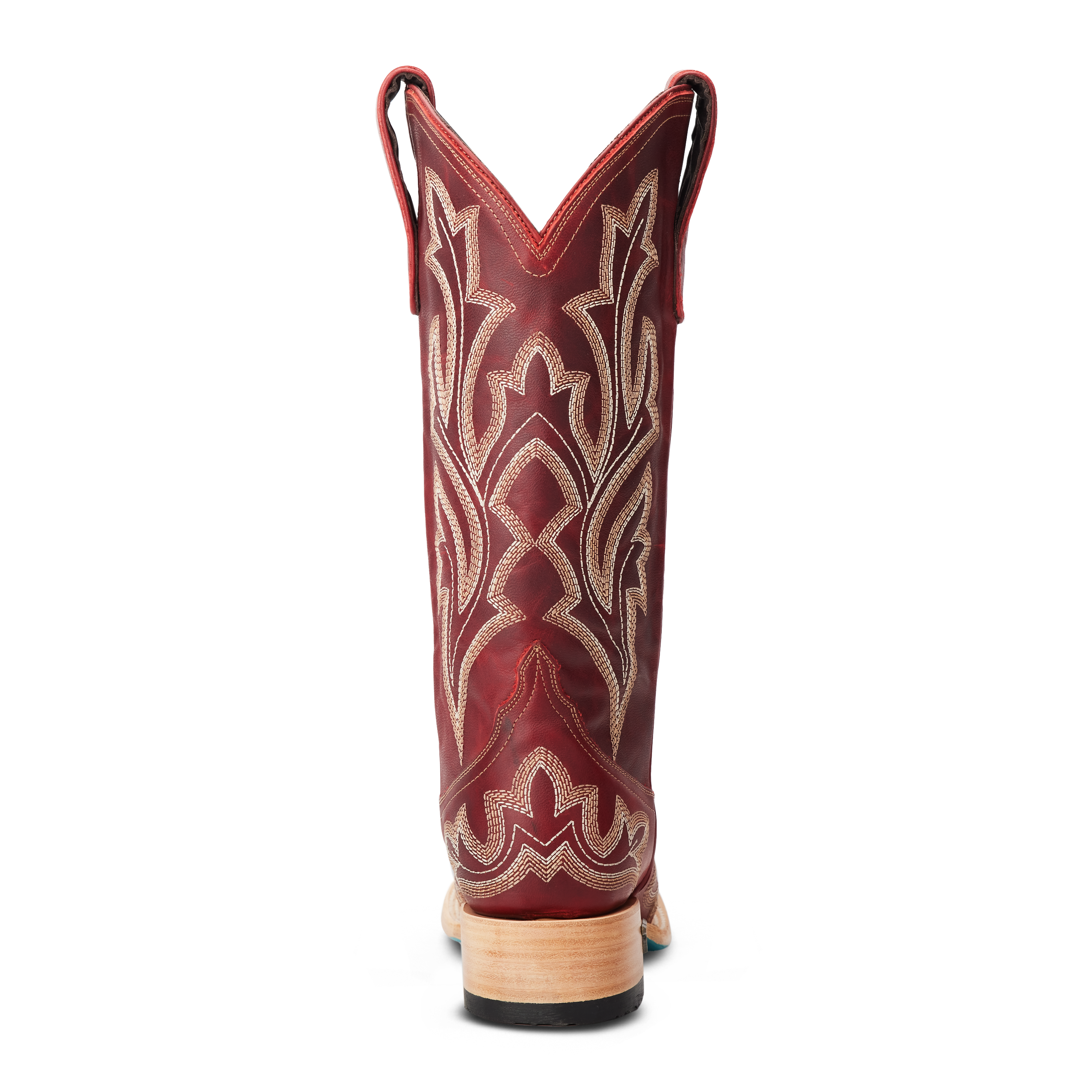 Lane Saratoga Square Boot - Smoldering Ruby