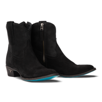Lane Plain Jane Bootie - Soft Black Suede