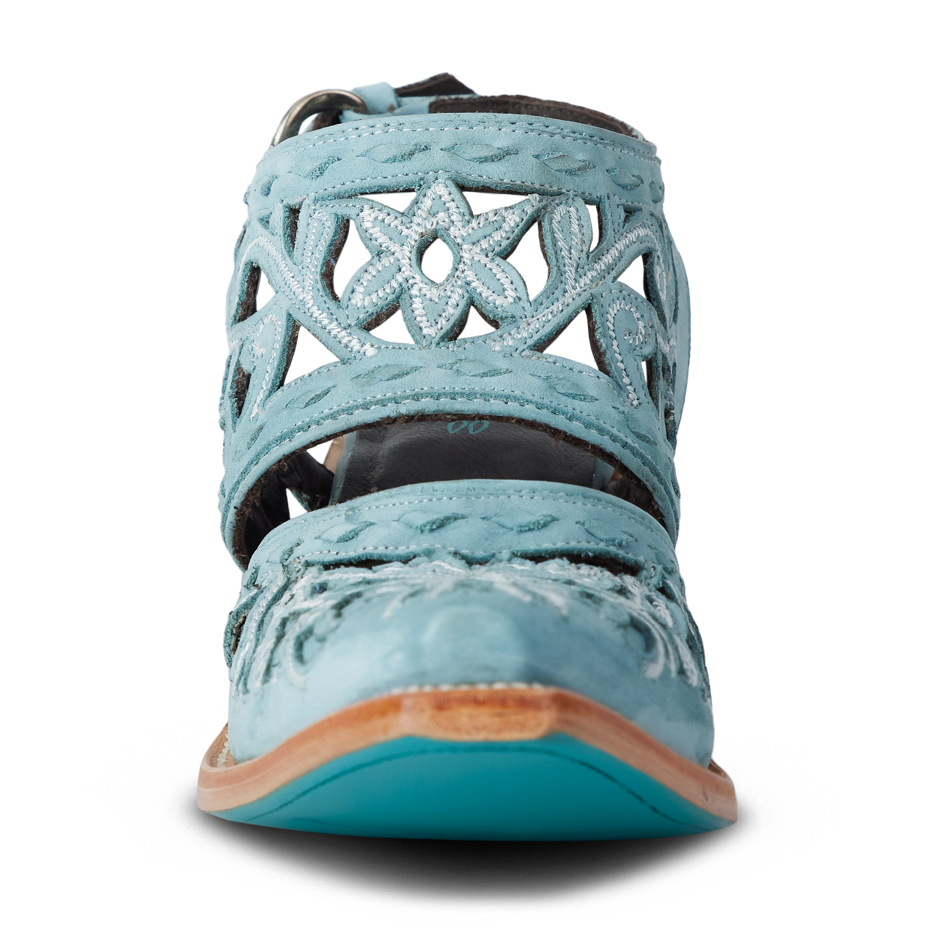 Lane Robin Cut Out Slingback Mule - Powder Blue