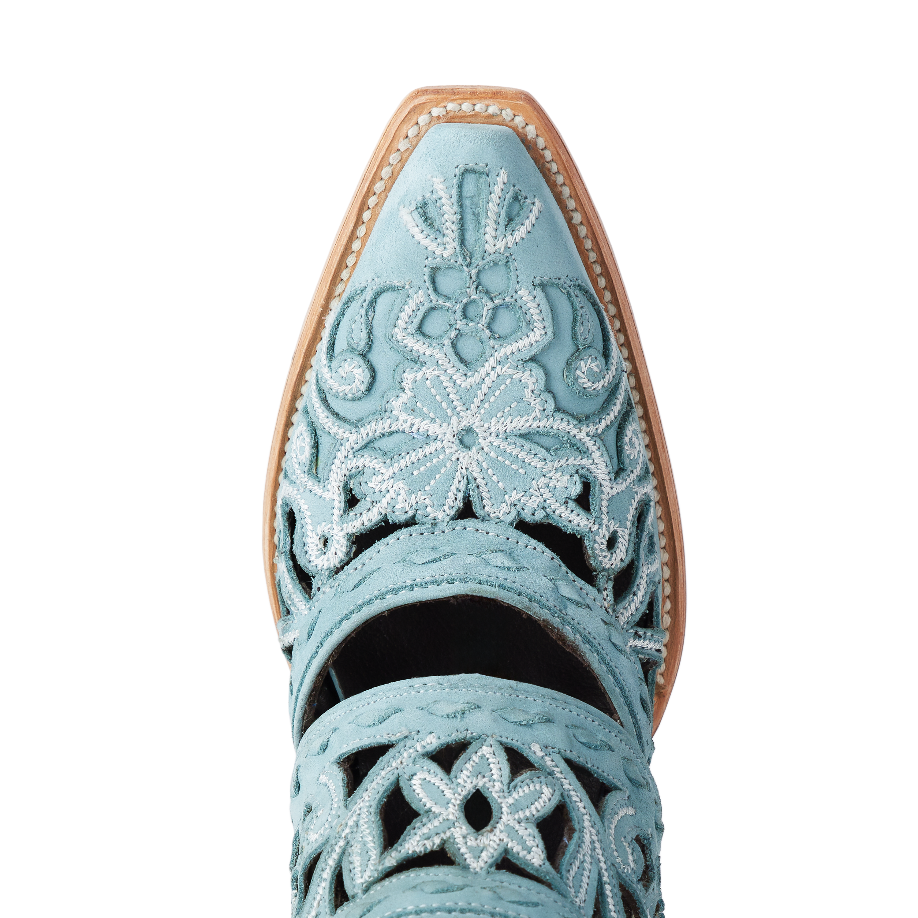 Lane Robin Cut Out Slingback Mule - Powder Blue