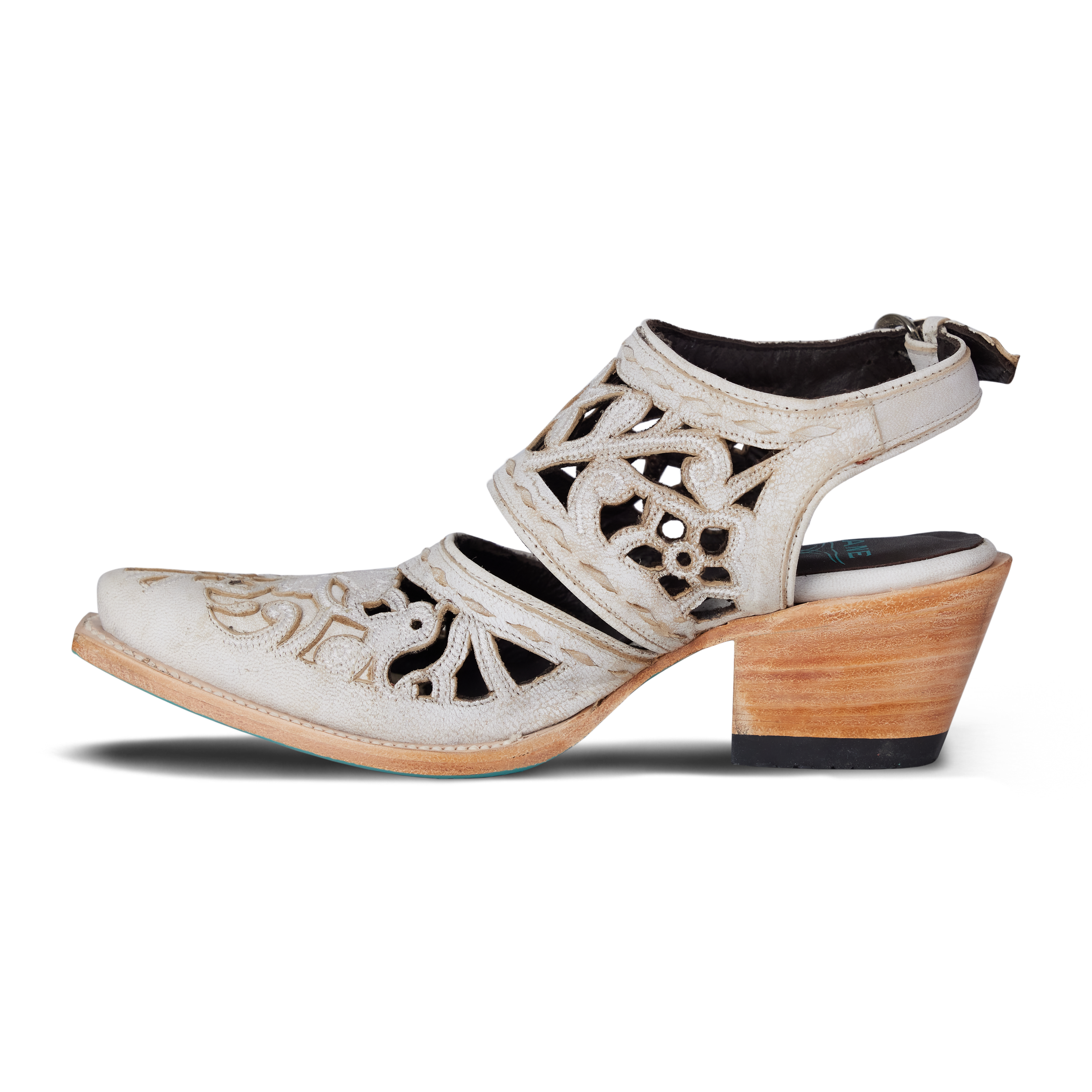 Lane Robin Cut Out Slingback Mule - Ceramic Crackle