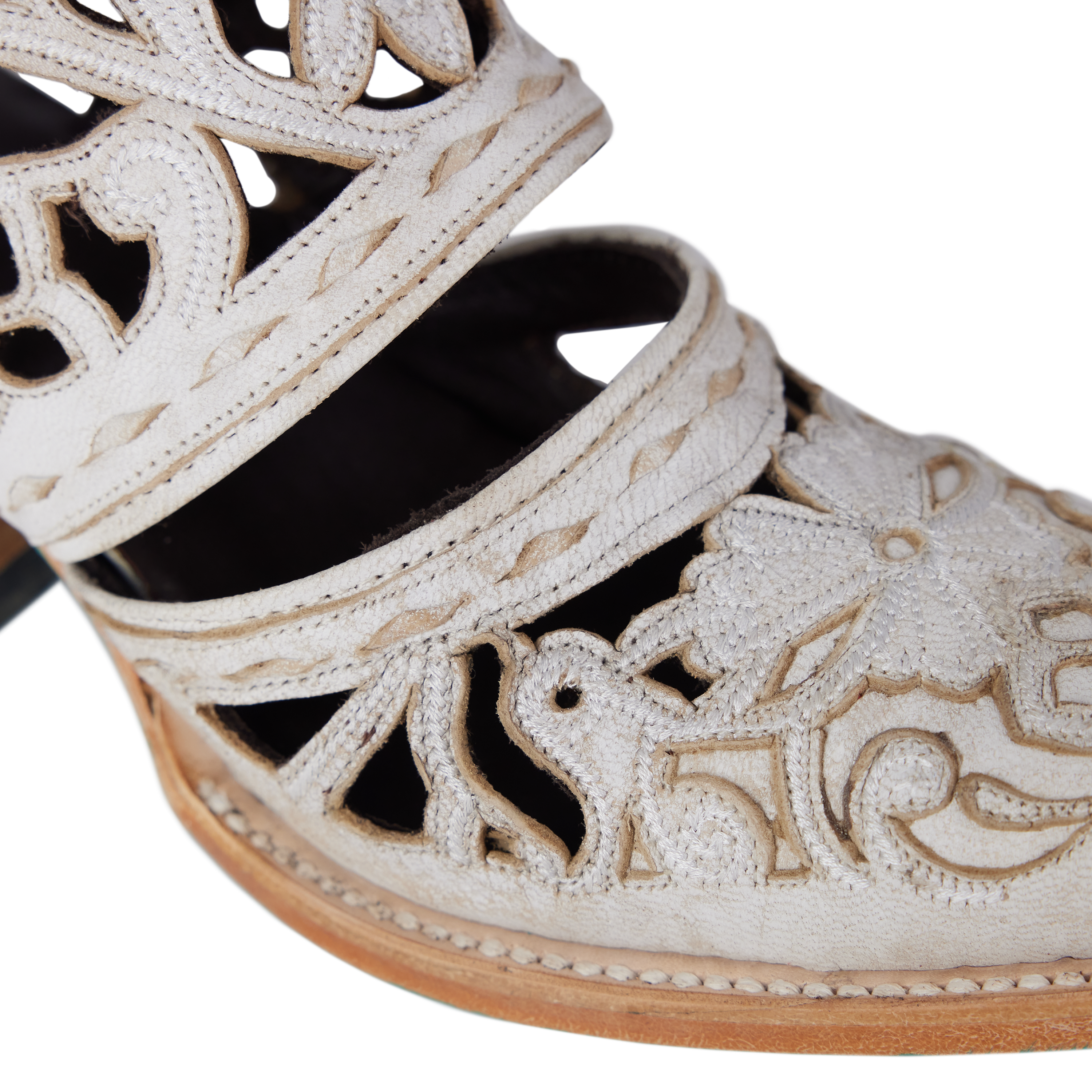 Lane Robin Cut Out Slingback Mule - Ceramic Crackle