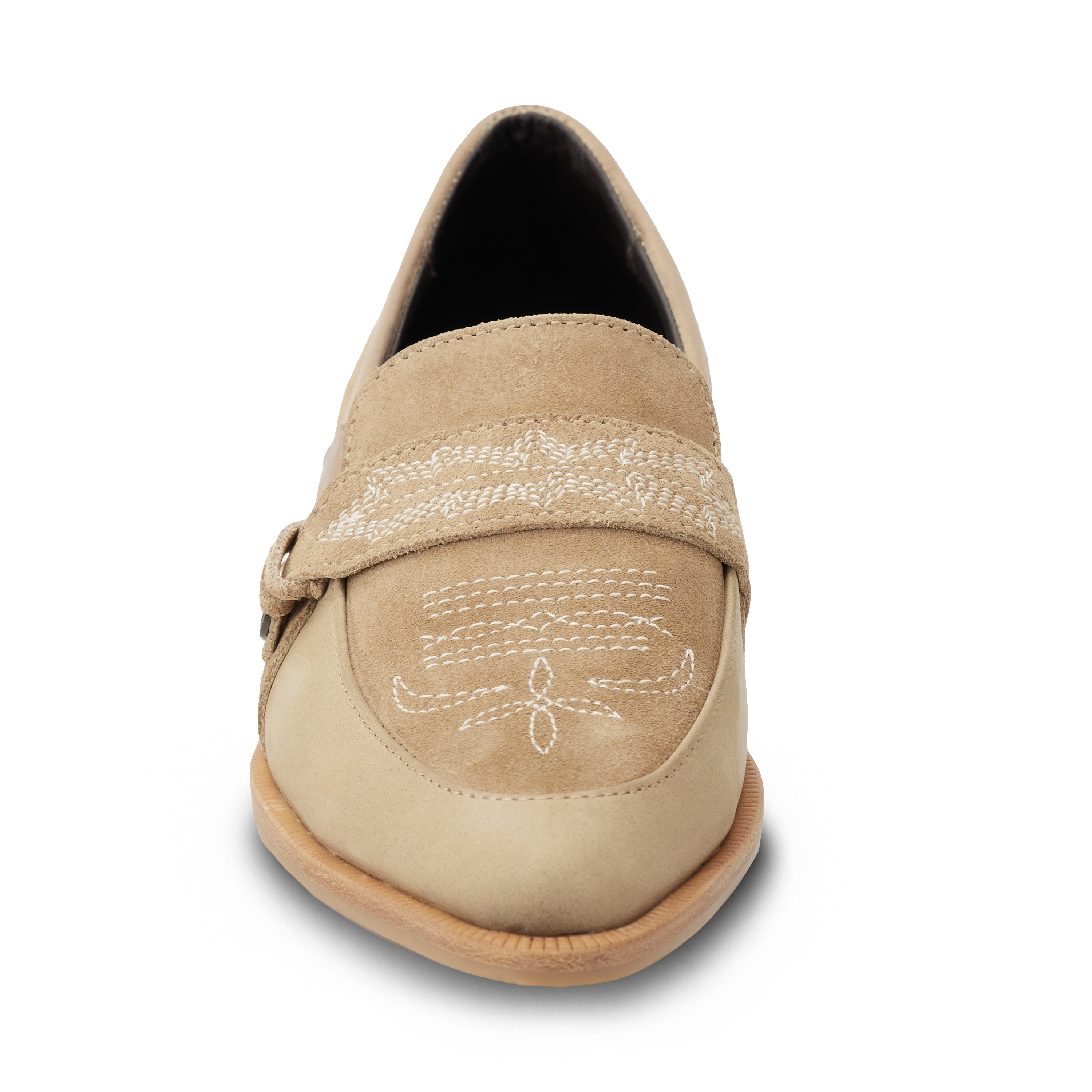 Lane Martingale Loafer - Latte Suede