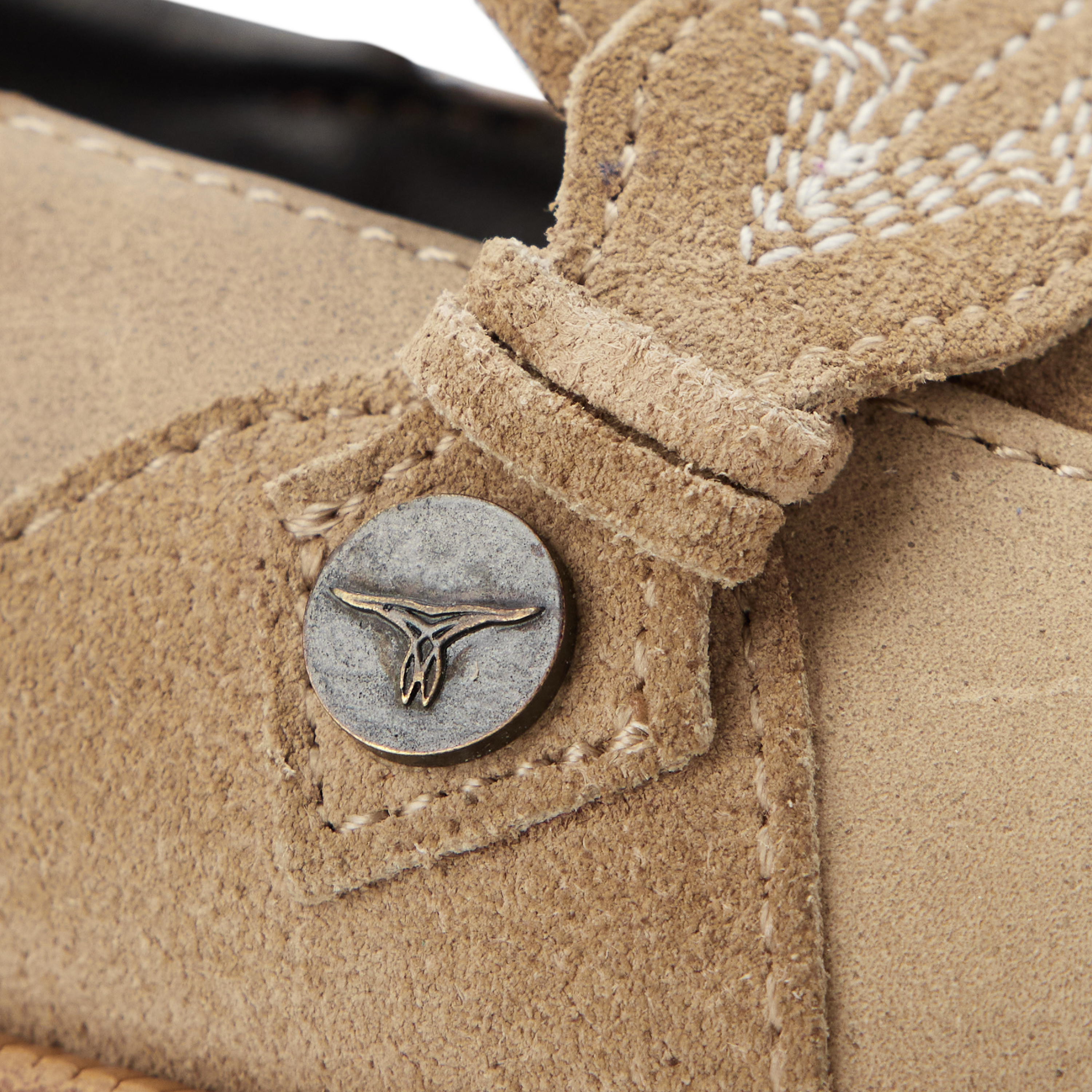 Lane Martingale Loafer - Latte Suede