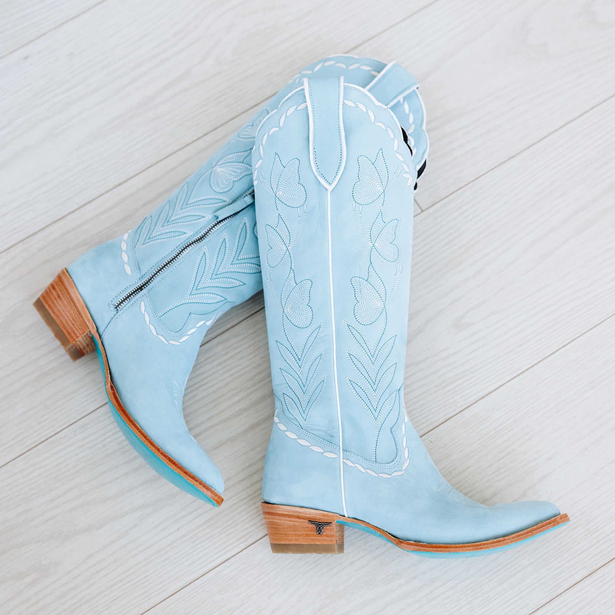 Lane Sweet Memories Knee High - Powder Blue