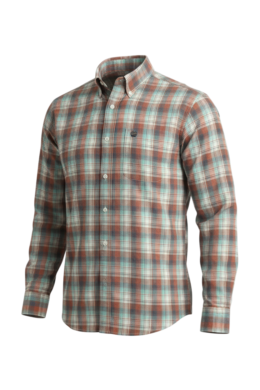 CINCH MEN'S PLAID SHIRT - MULTI