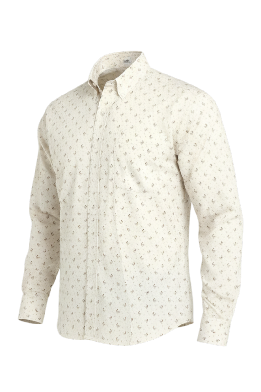 CINCH MEN'S PRINT SHIRT - GRAY