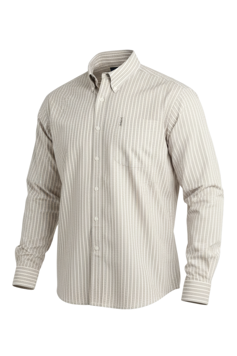 CINCH MEN'S PRINT MODERN SHIRT - WHITE**FINAL SALE**
